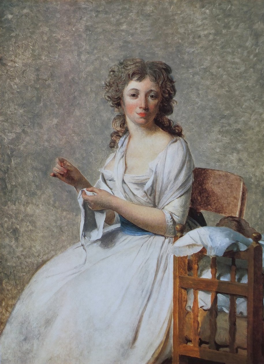 Retrato de Madame Adélaide Pastoret de Jacques Louis David