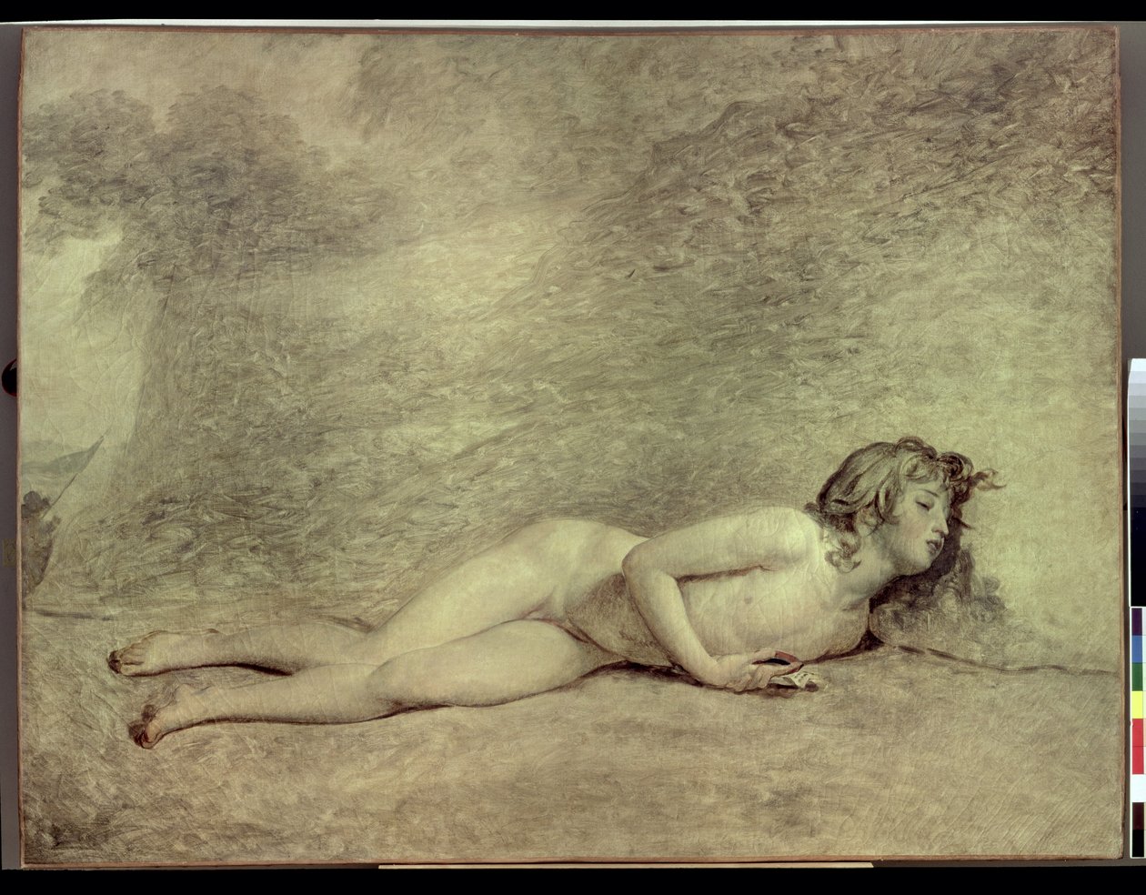 La muerte de Joseph Barra de Jacques Louis David