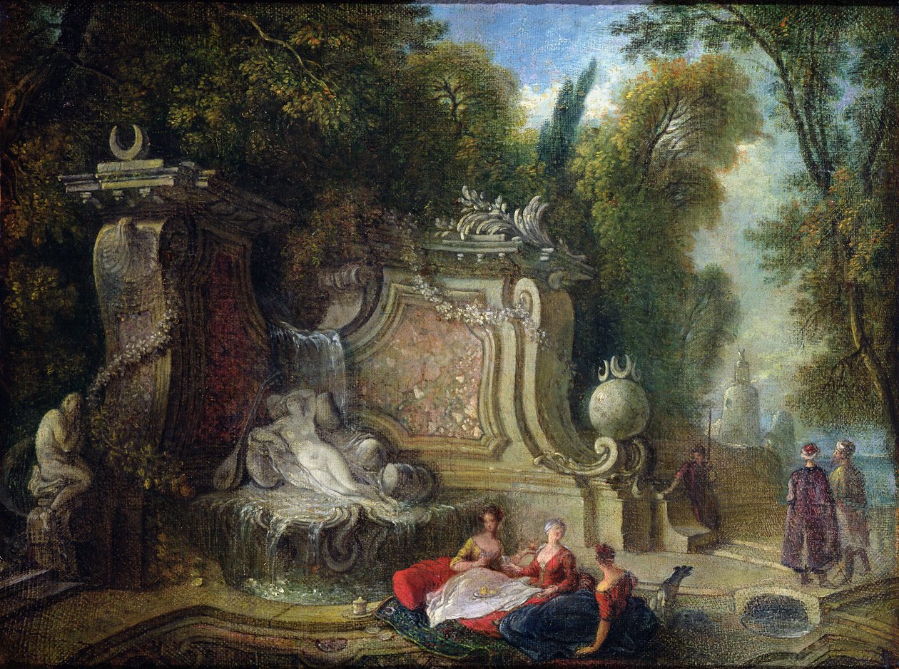 Jardín Oriental de Jacques de Lajoüe