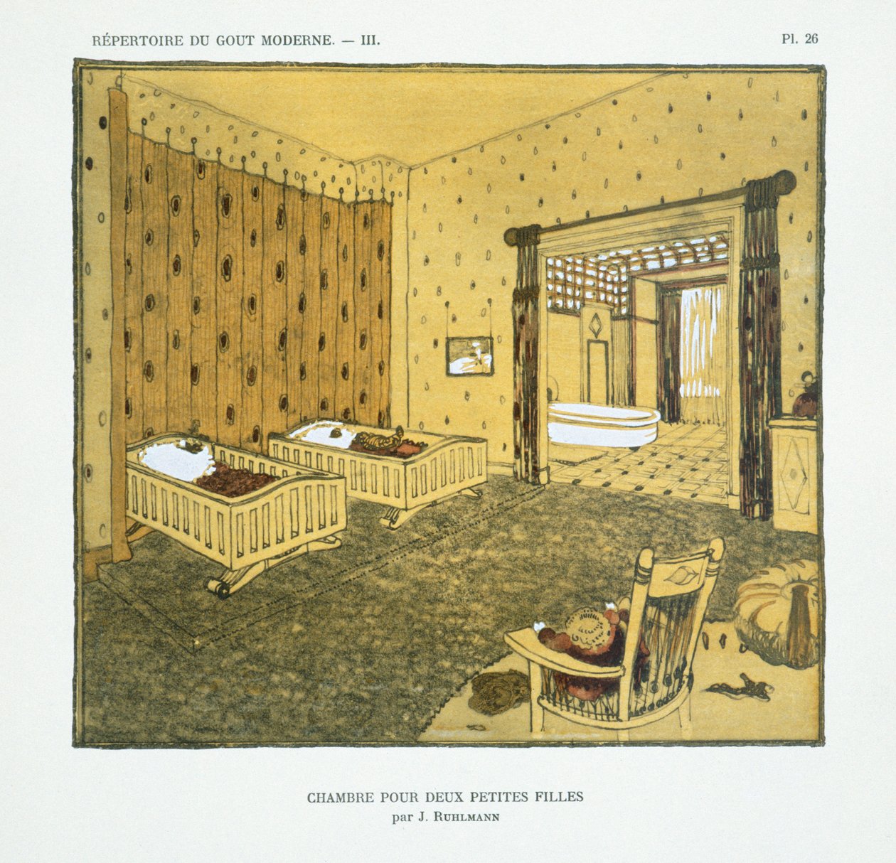 Dormitorio para dos niñas pequeñas, de 