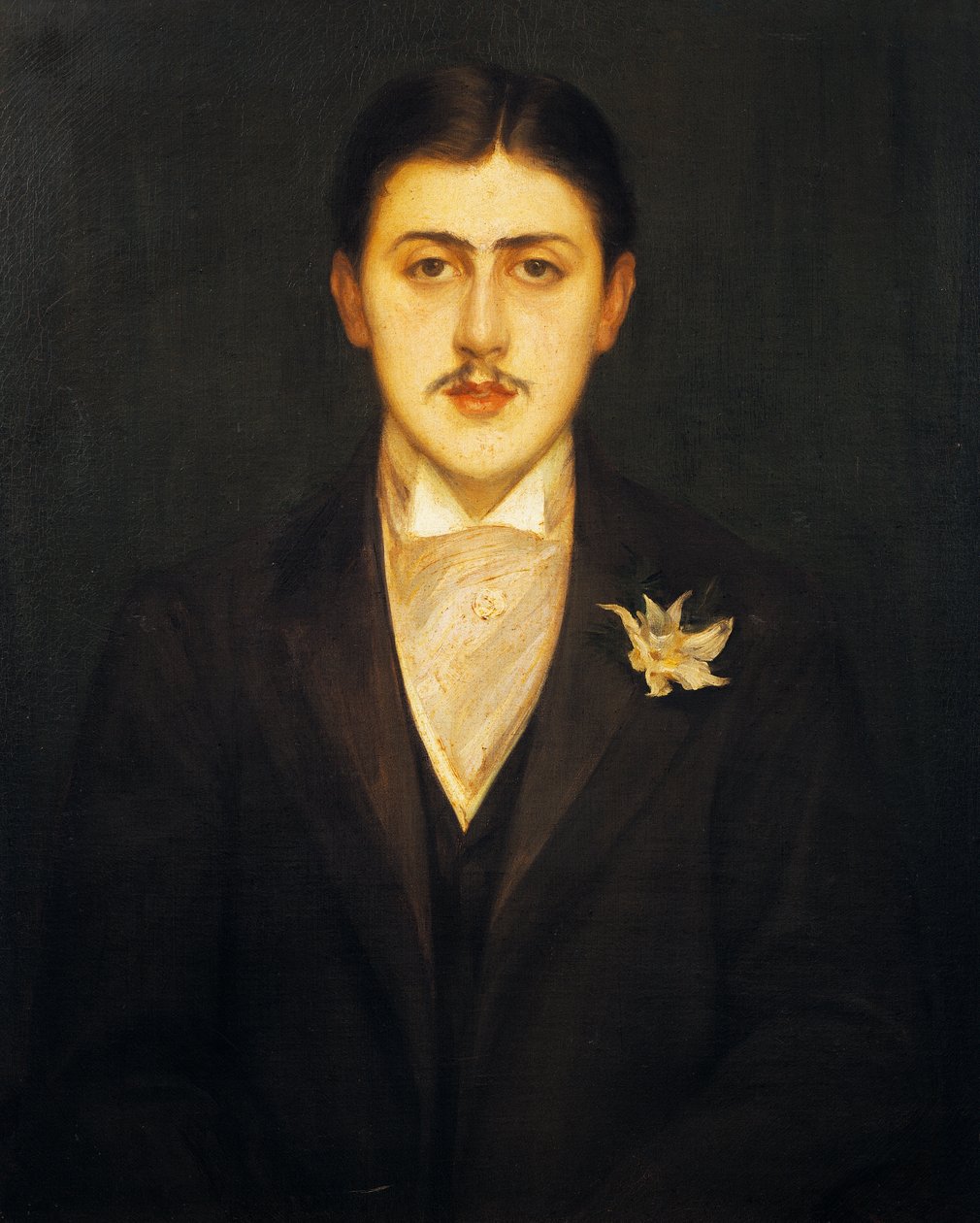 Retrato de Marcel Proust de Jacques Emile Blanche