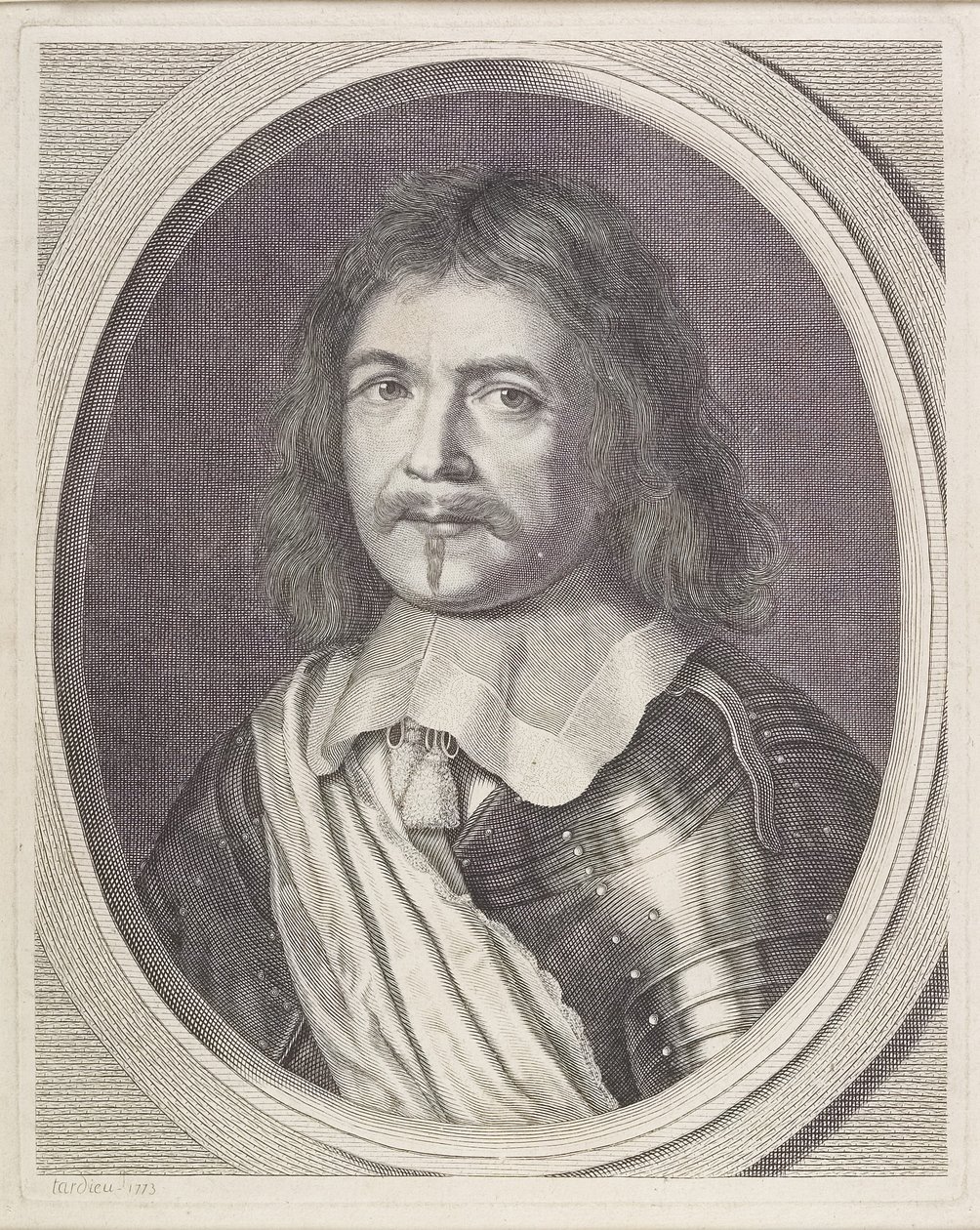 Busto de retrato de Jacques Nicolas Tardieu