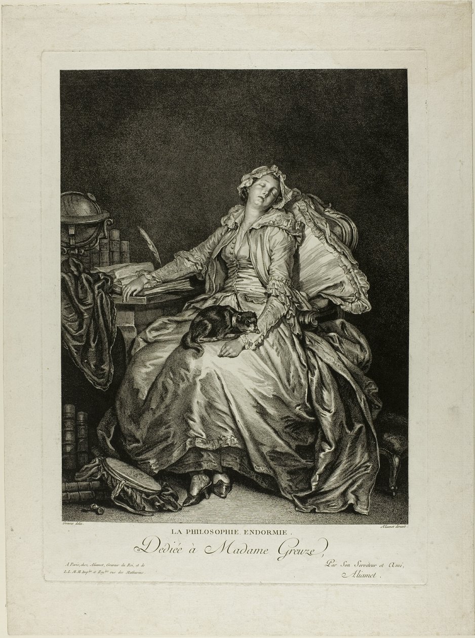 Filosofía dormida de Jacques Aliamet