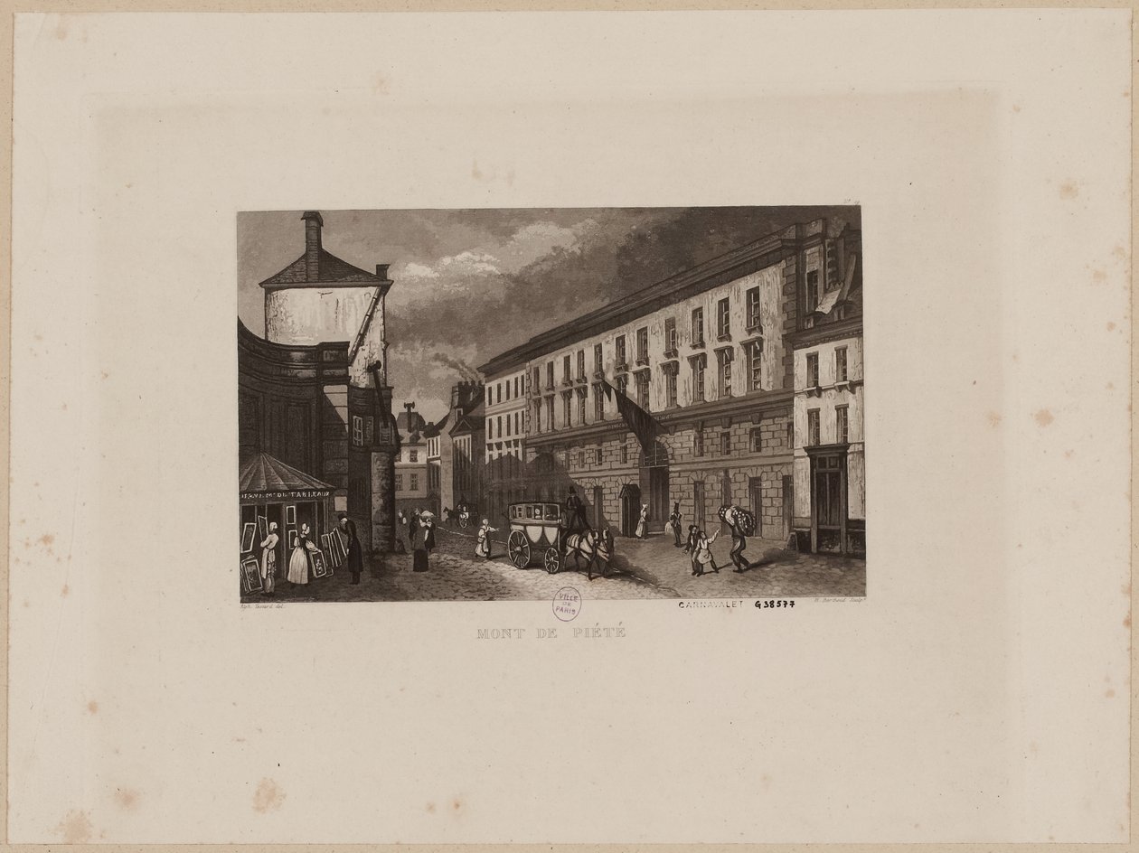 Mont de Piété de Jacques Alphonse (after) Testard
