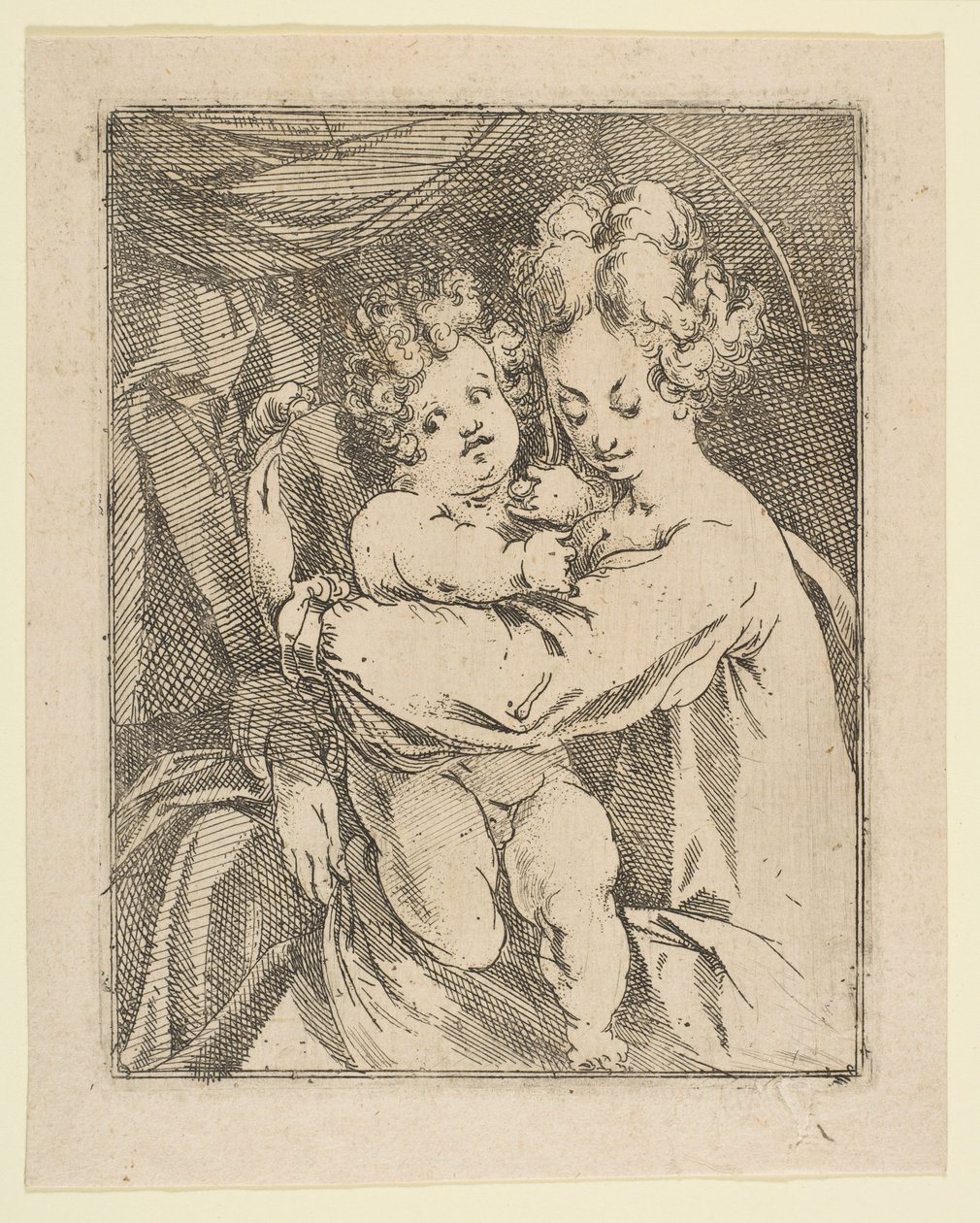 Madonna y Niño de Jacques Bellange