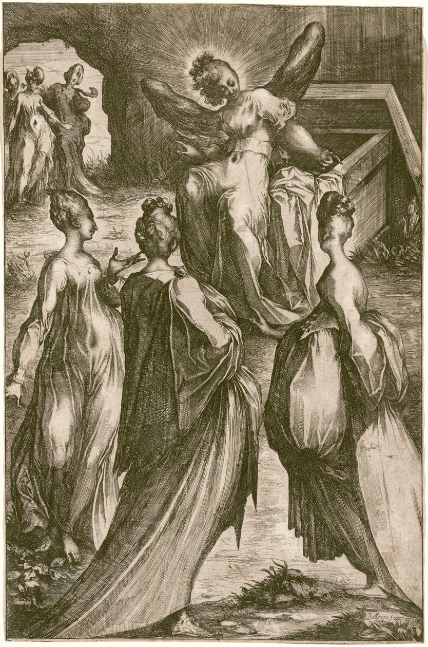 Las tres Marías en la tumba de Jacques Bellange