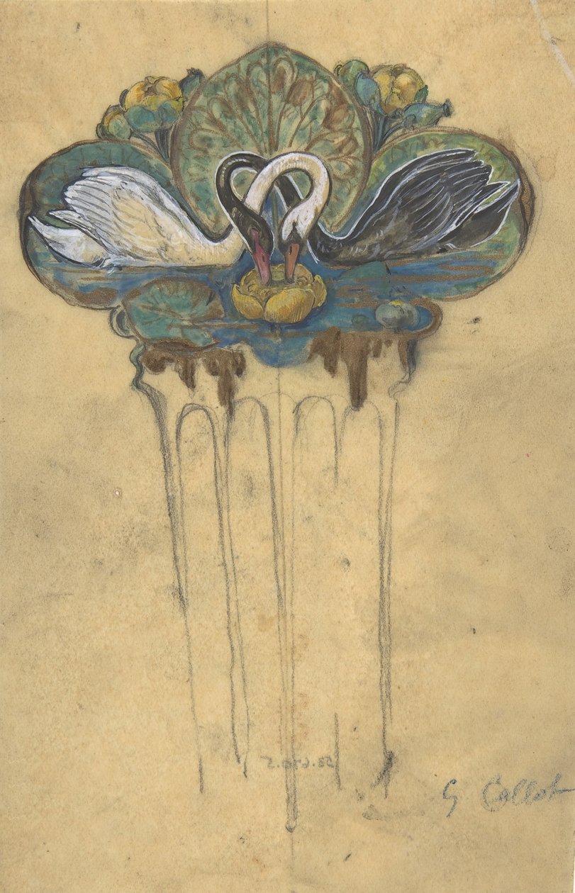 Diseño para un peine de Jacques Caillot