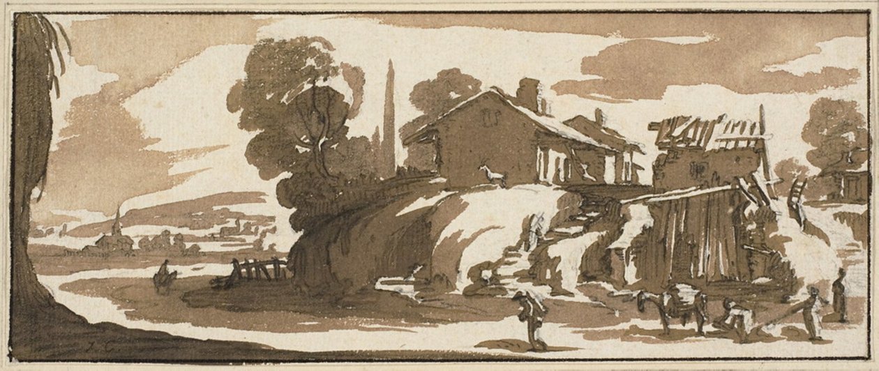 Una granja de Jacques Callot