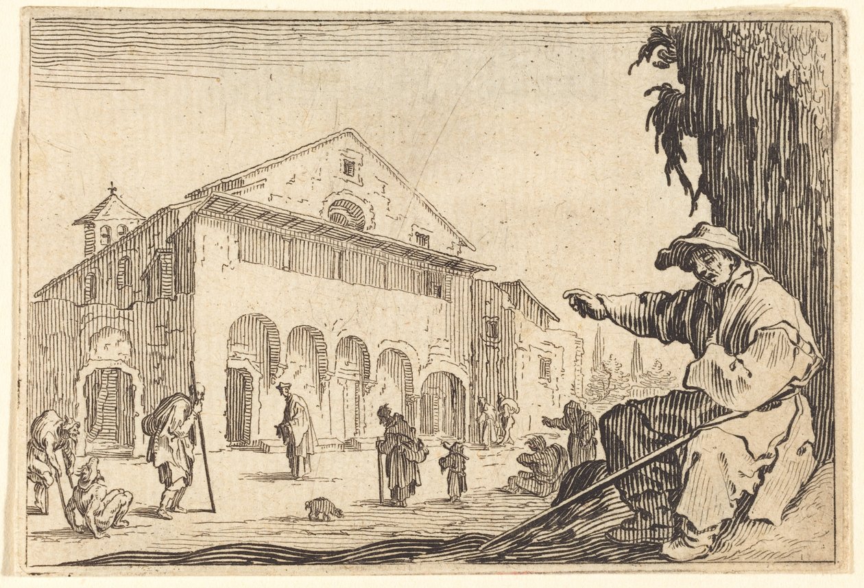 Asilo de pobres de Jacques Callot