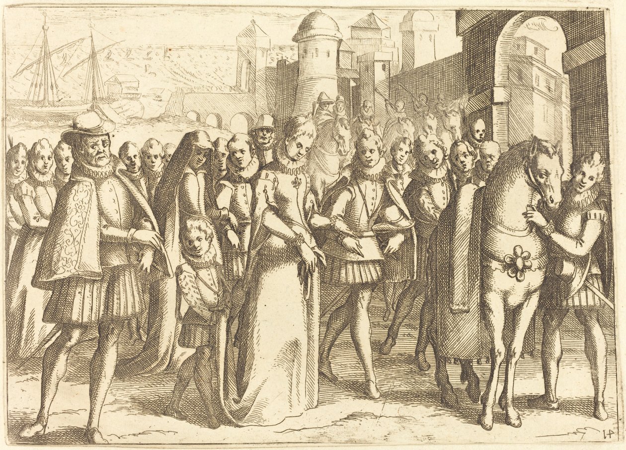 Llegada a Valencia de Jacques Callot