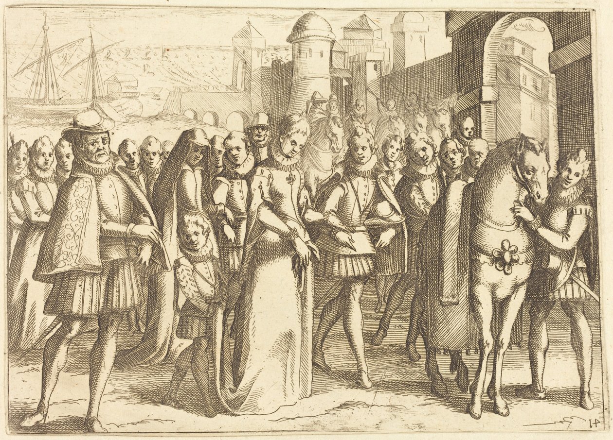 Llegada a Valencia de Jacques Callot