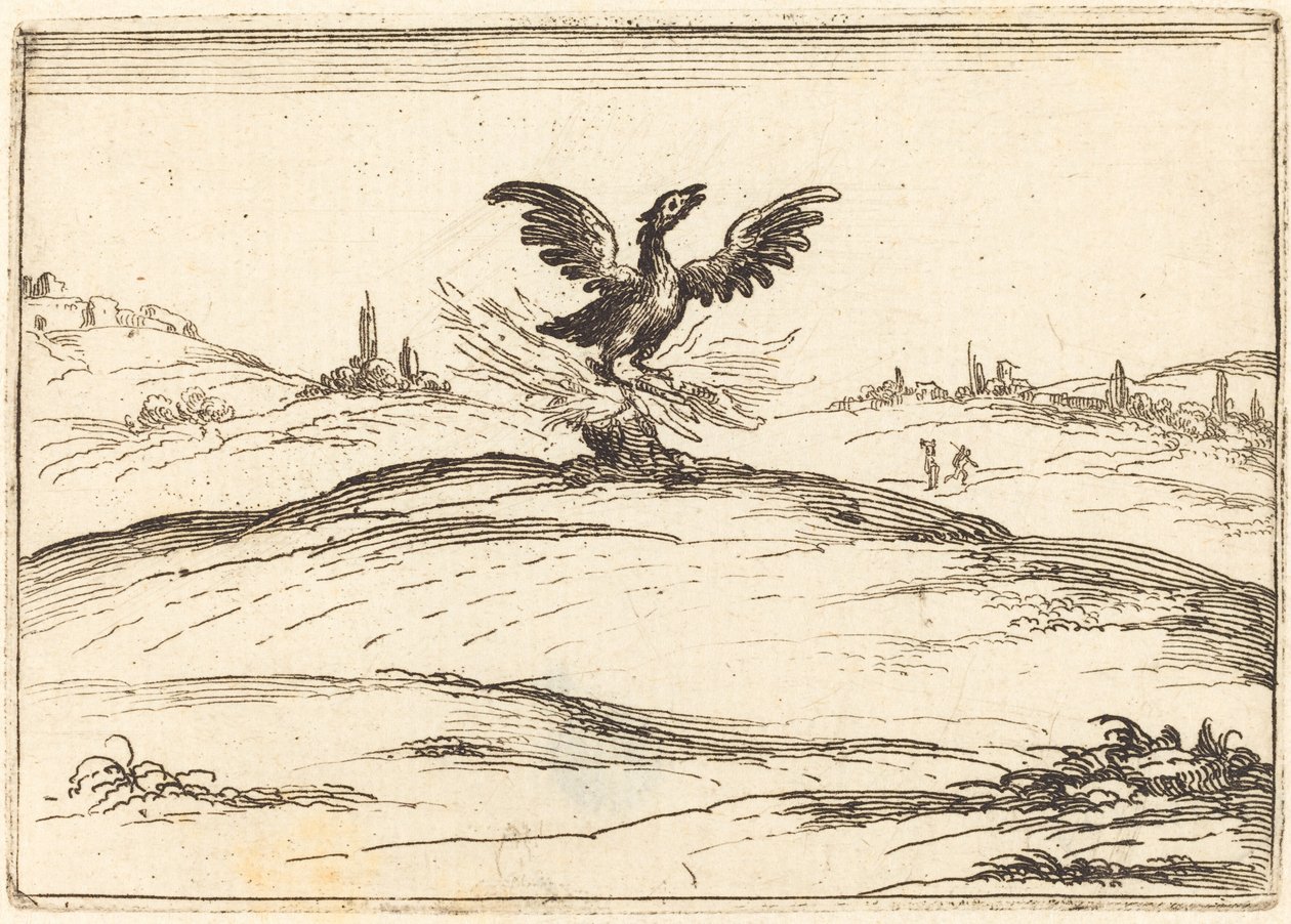Fénix Ardiente de Jacques Callot