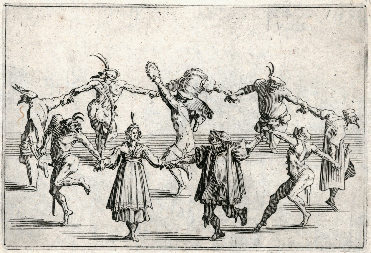 Caprichos de varias figuras de Jacques Callot