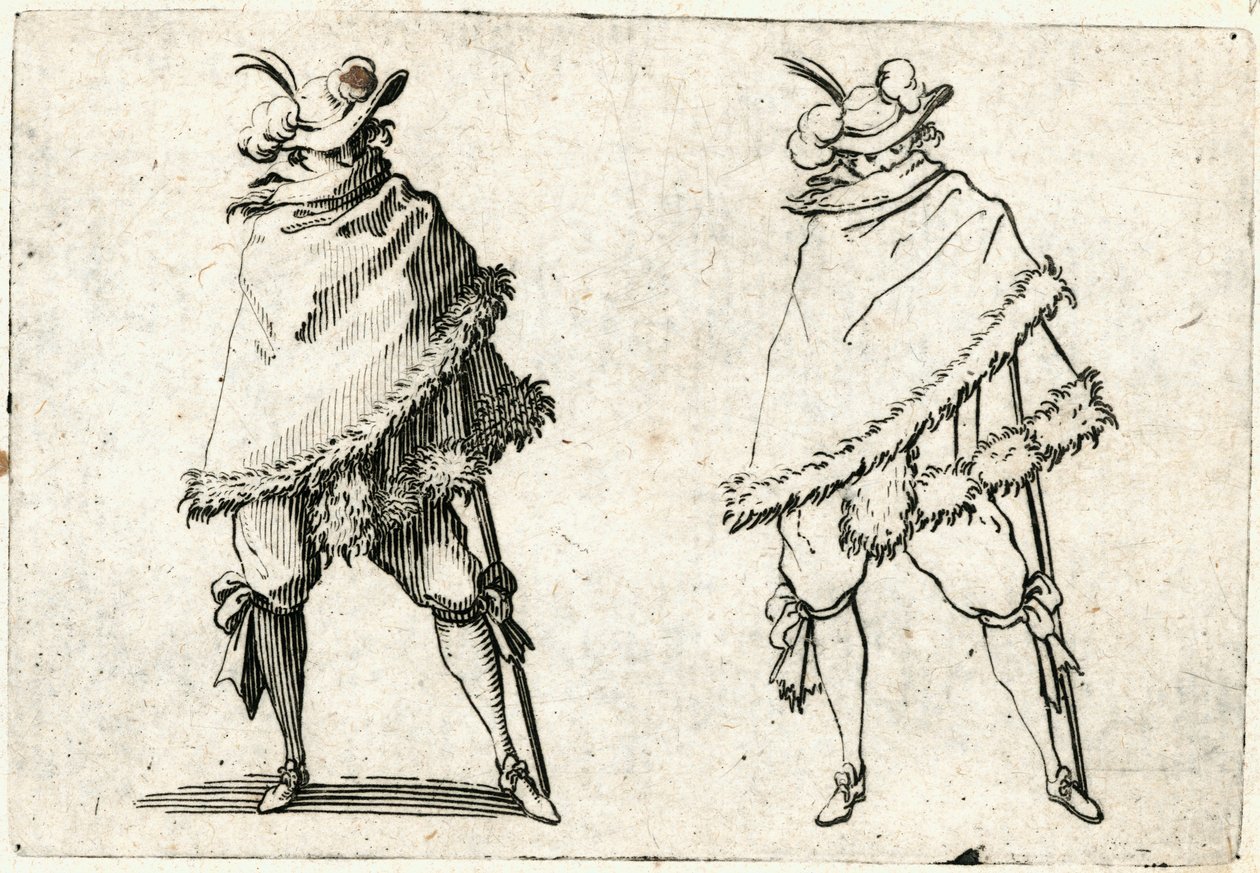 Caprichos de varias figuras de Jacques Callot