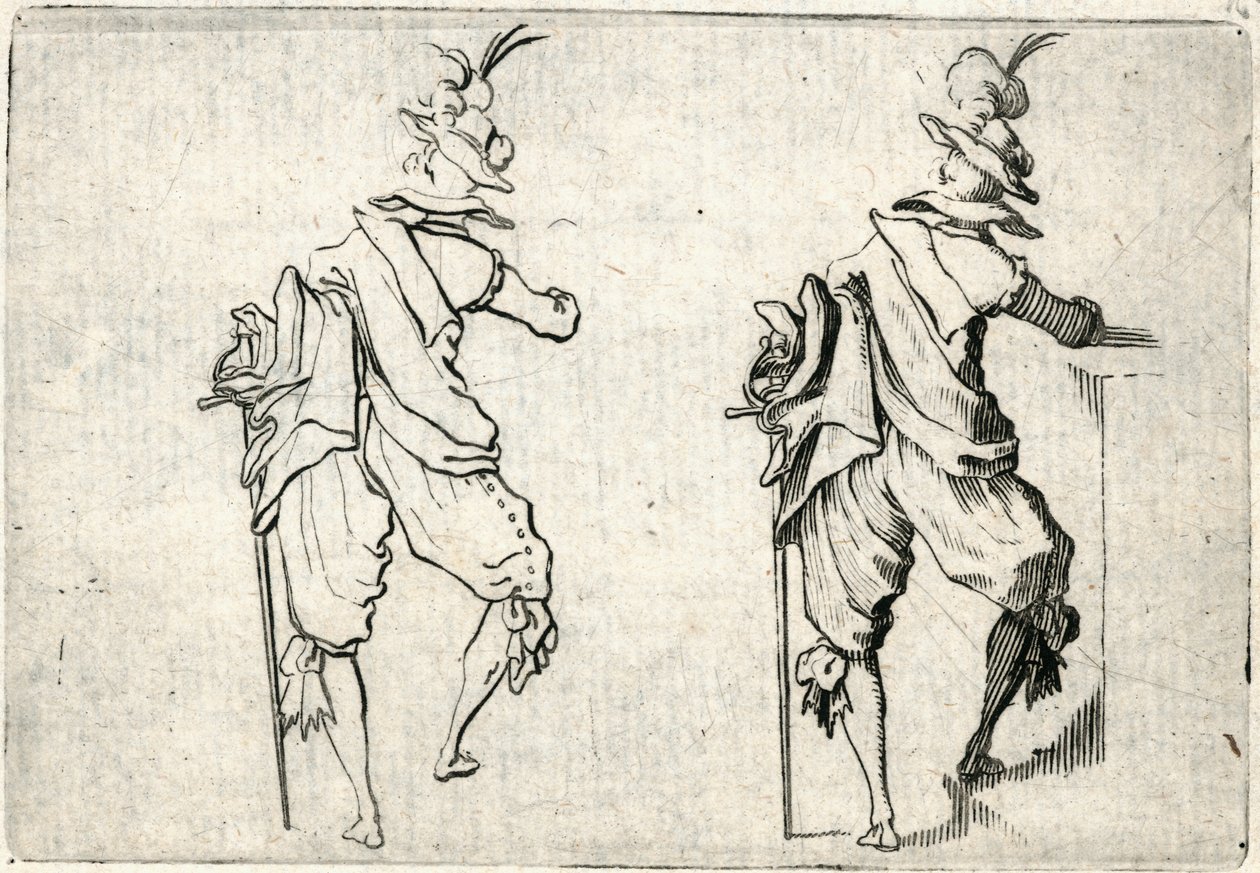 Caprichos de varias figuras de Jacques Callot