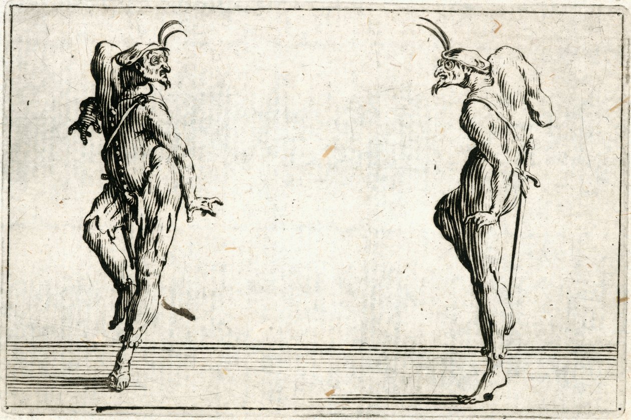 Caprichos de varias figuras de Jacques Callot