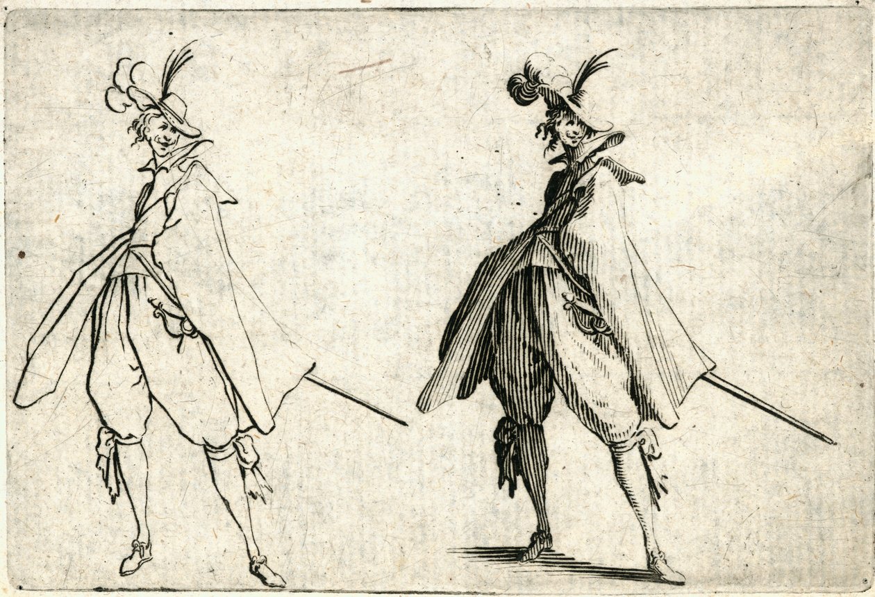 Caprichos de varias figuras de Jacques Callot