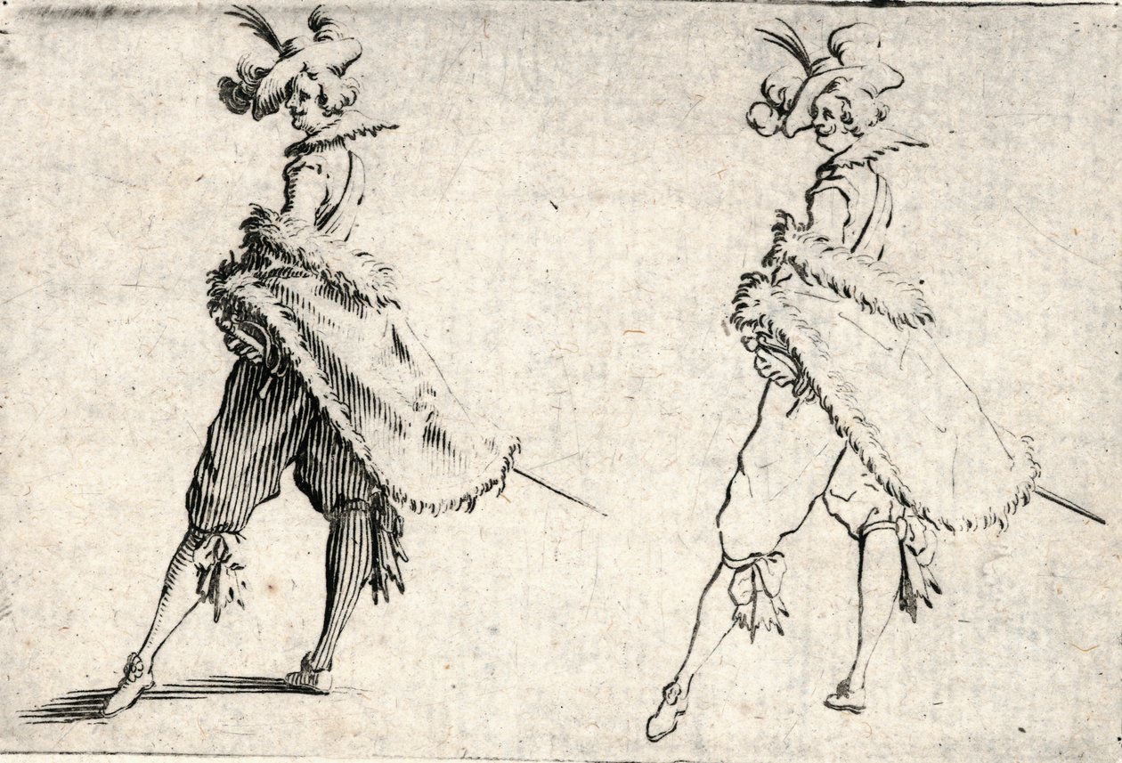 Caprichos de varias figuras de Jacques Callot