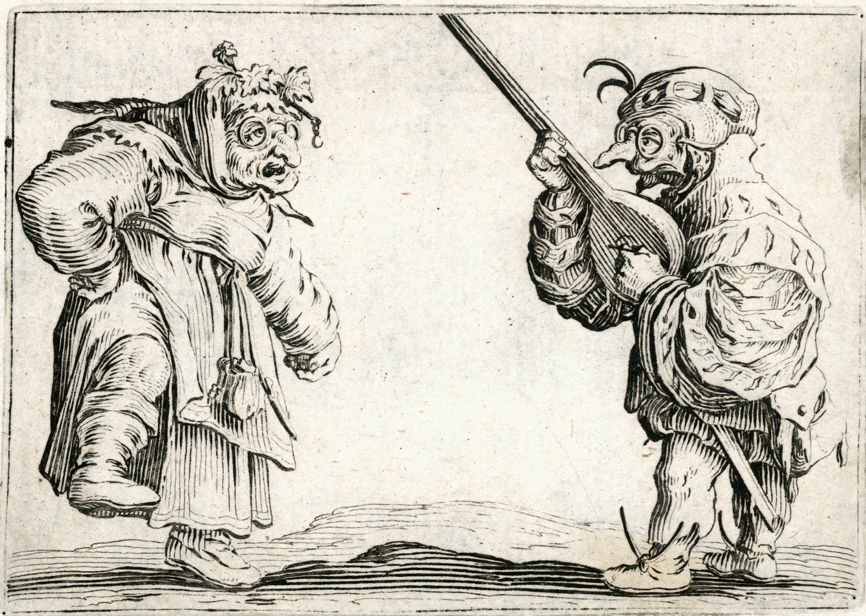 Caprichos de varias figuras de Jacques Callot