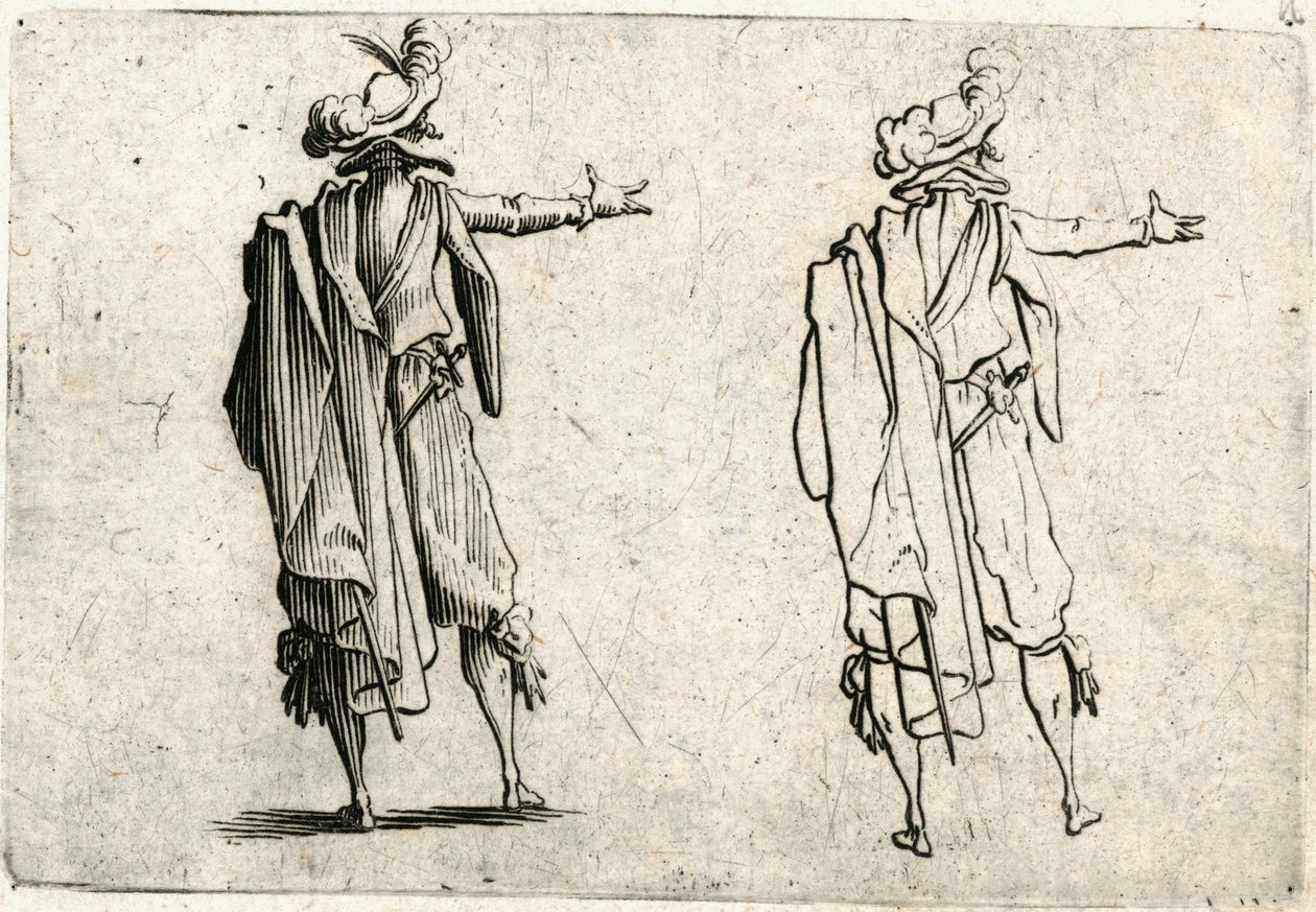 Caprichos de varias figuras de Jacques Callot