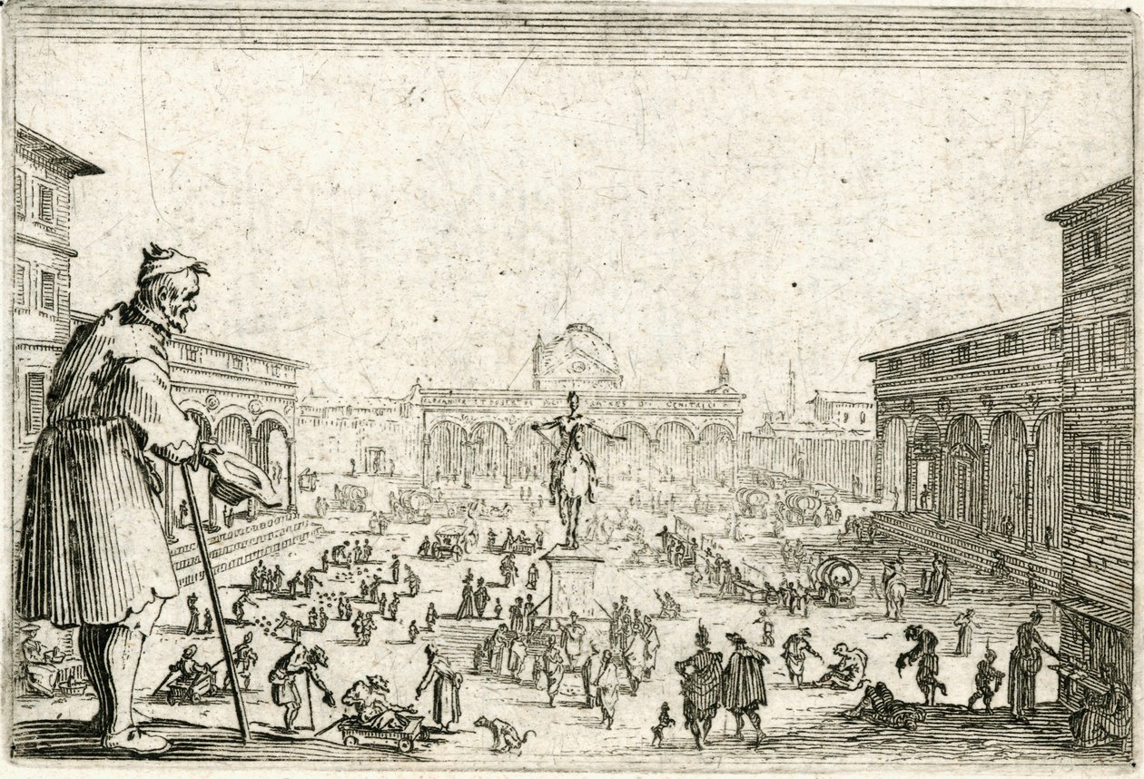 Caprichos de varias figuras de Jacques Callot