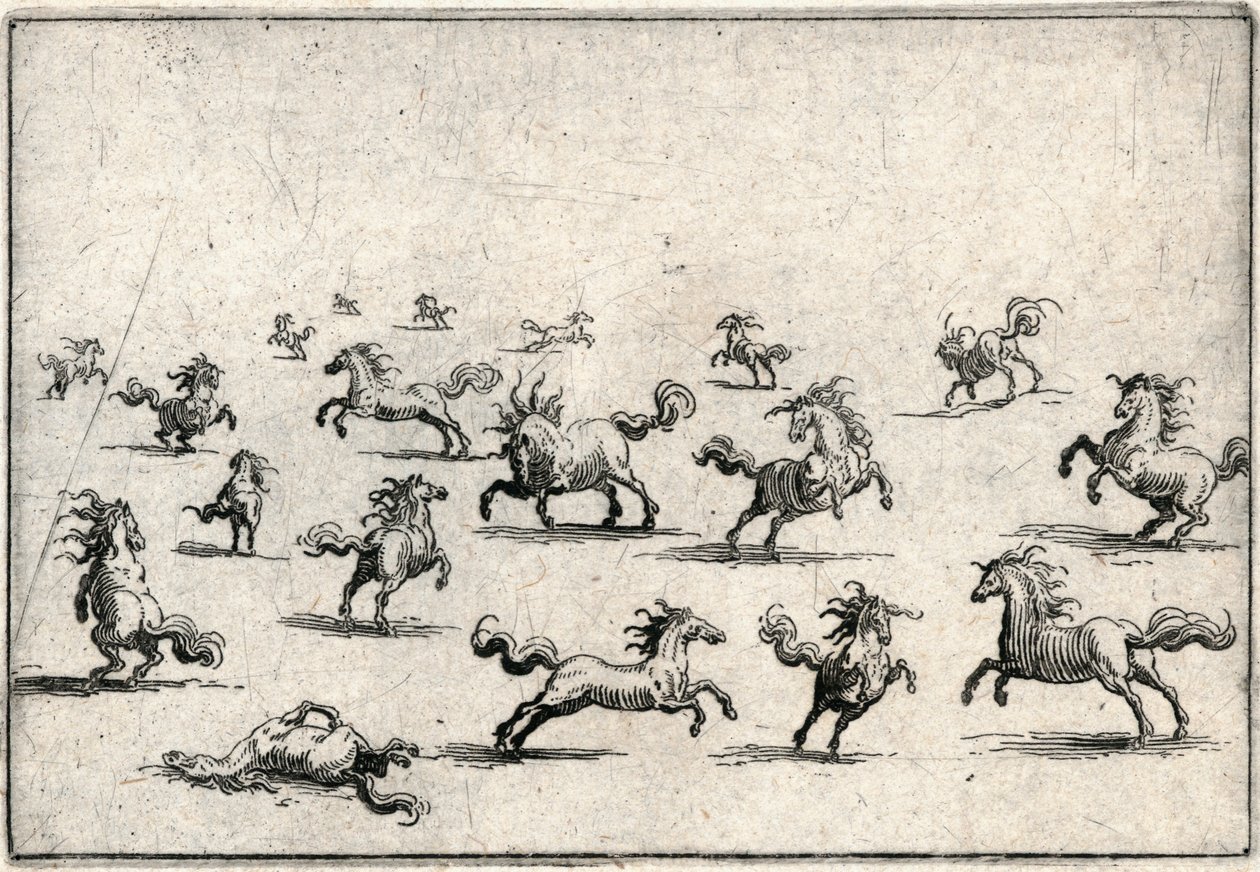 Caprichos de varias figuras de Jacques Callot