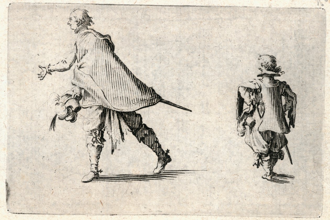 Caprichos de varias figuras de Jacques Callot