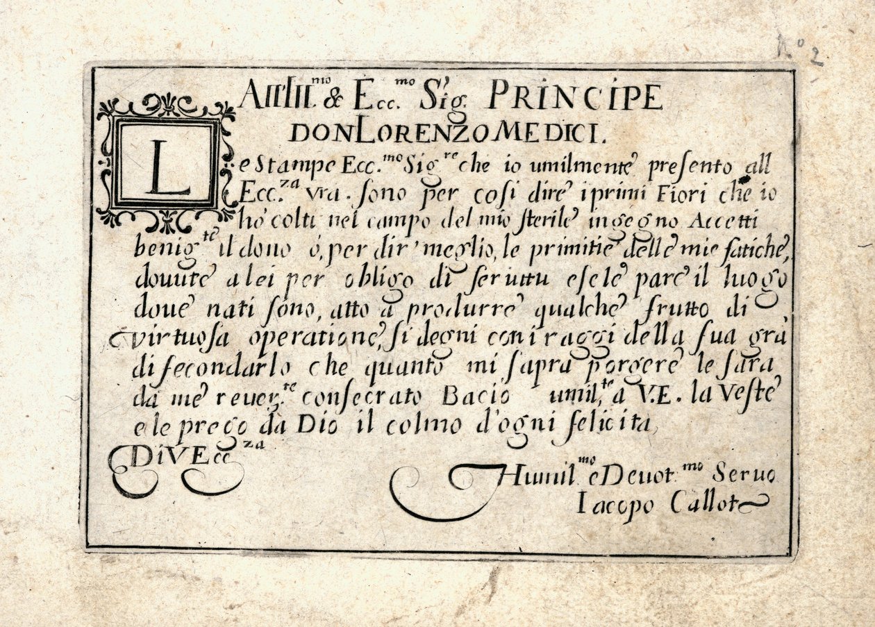 Caprichos de varias figuras de Jacques Callot