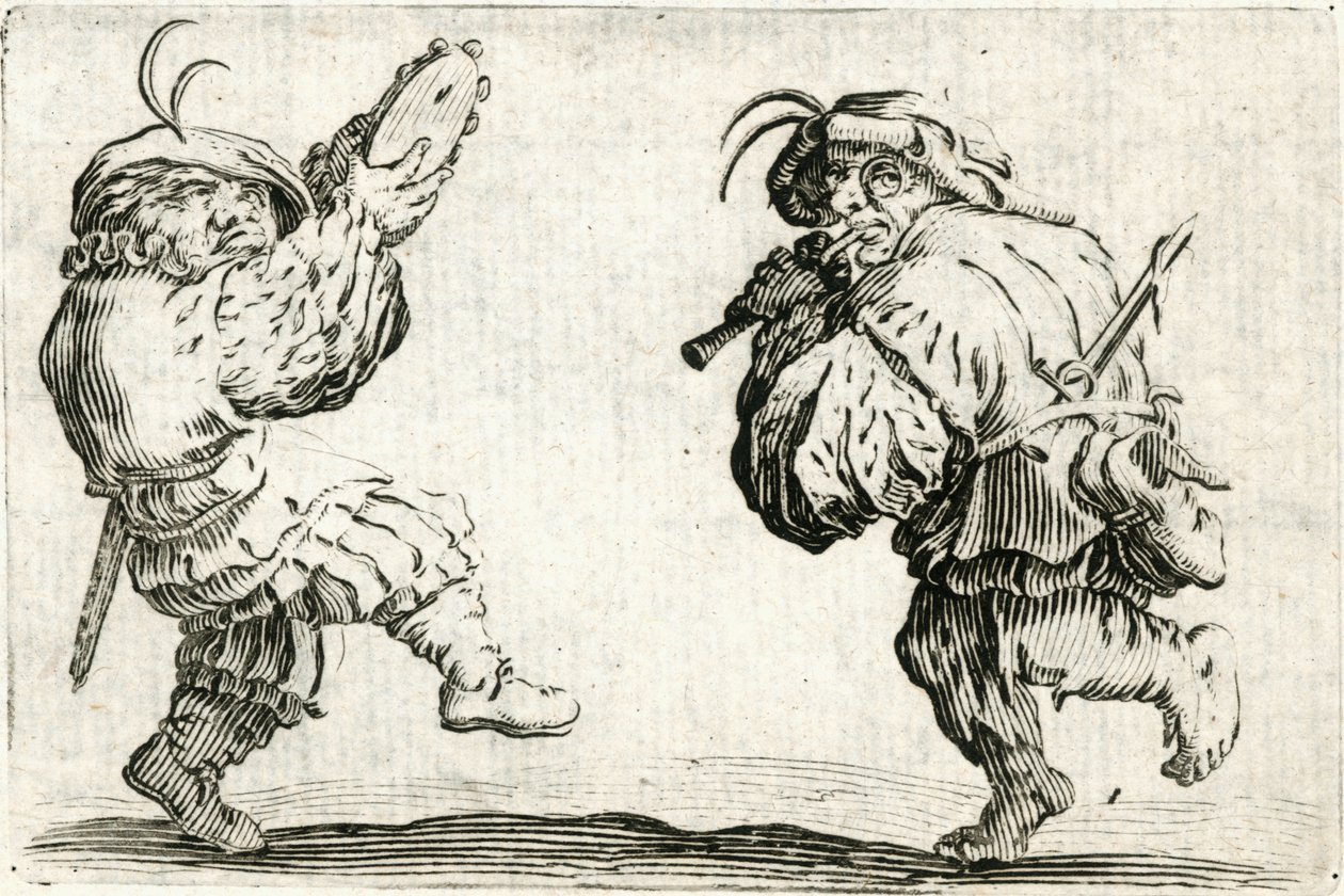 Caprichos de varias figuras de Jacques Callot