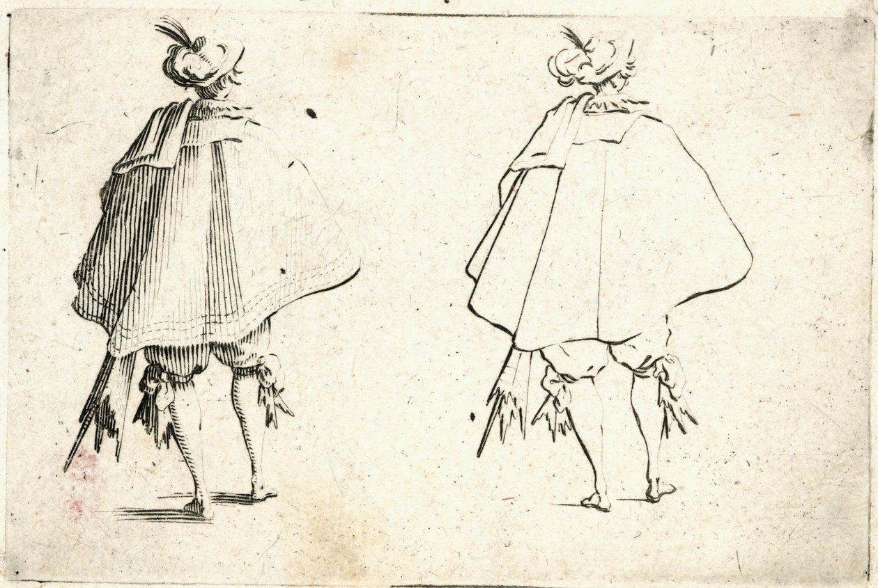 Caprichos de varias figuras de Jacques Callot