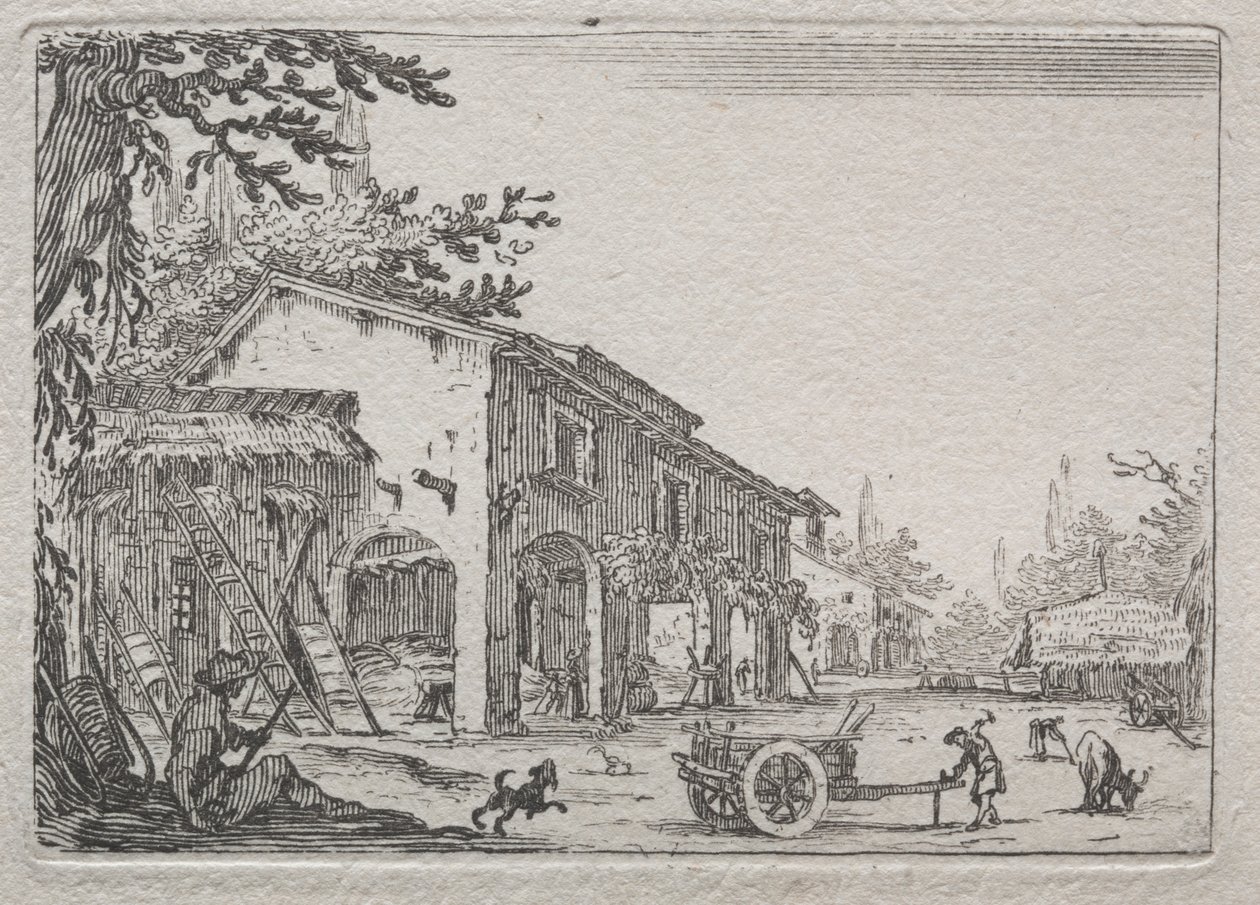 Caprichos: La granja italiana de Jacques Callot