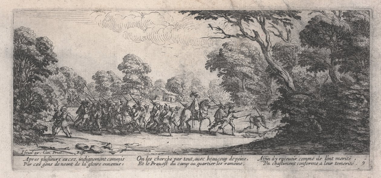 Captura de los merodeadores (Découverte des malfaiteurs), de 