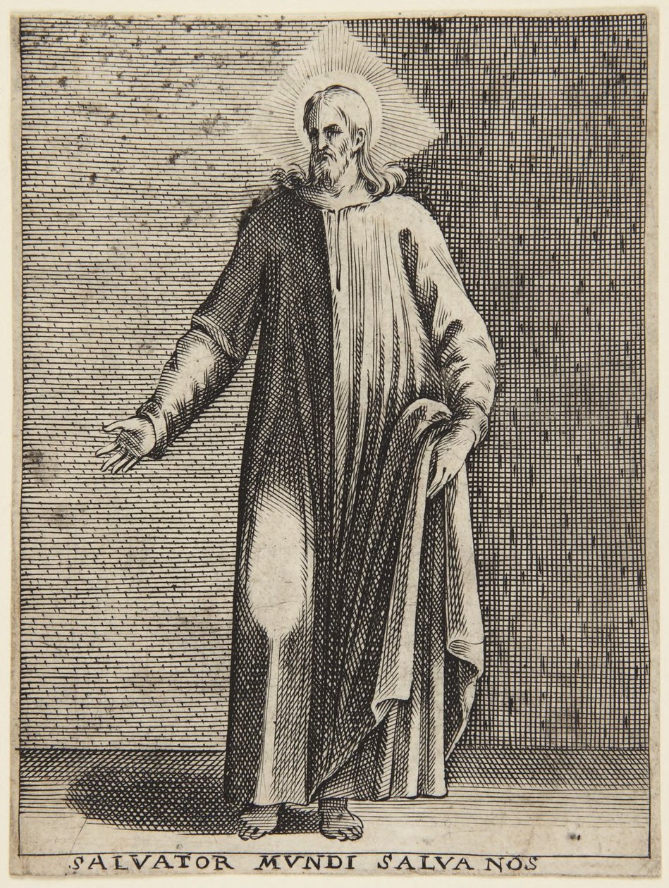 Cristo como Salvador del mundo de Jacques Callot