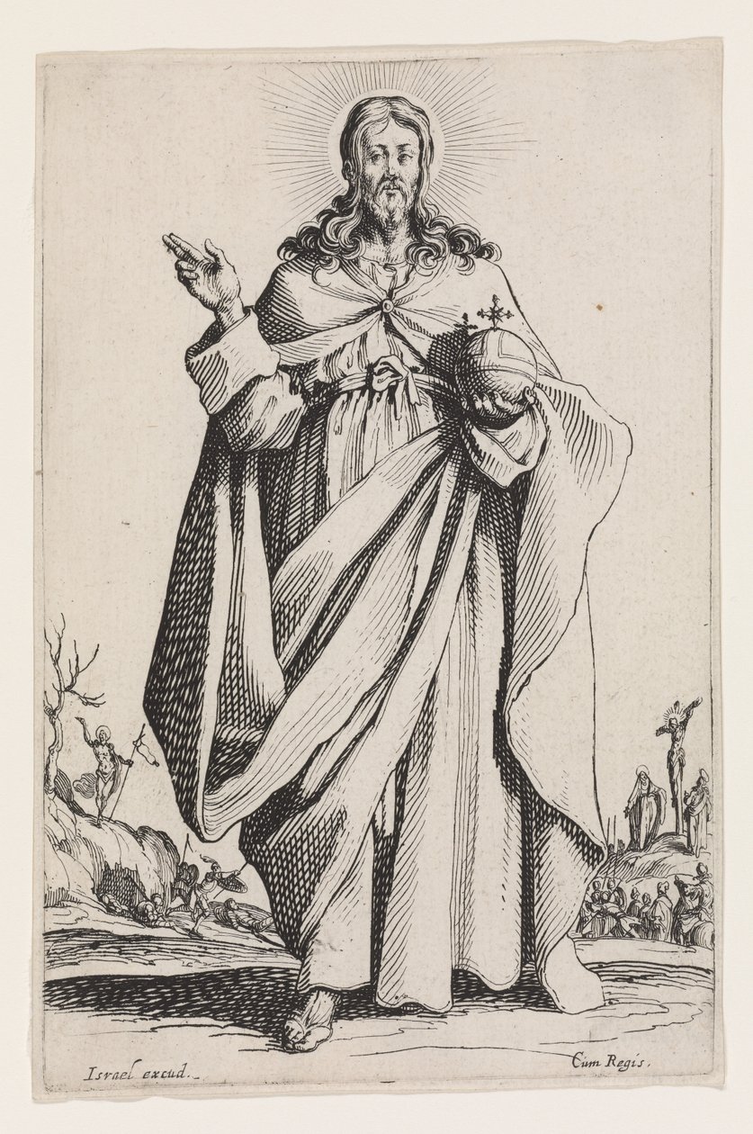 Cristo de Les Grands Apôtres, 1631 de Jacques Callot