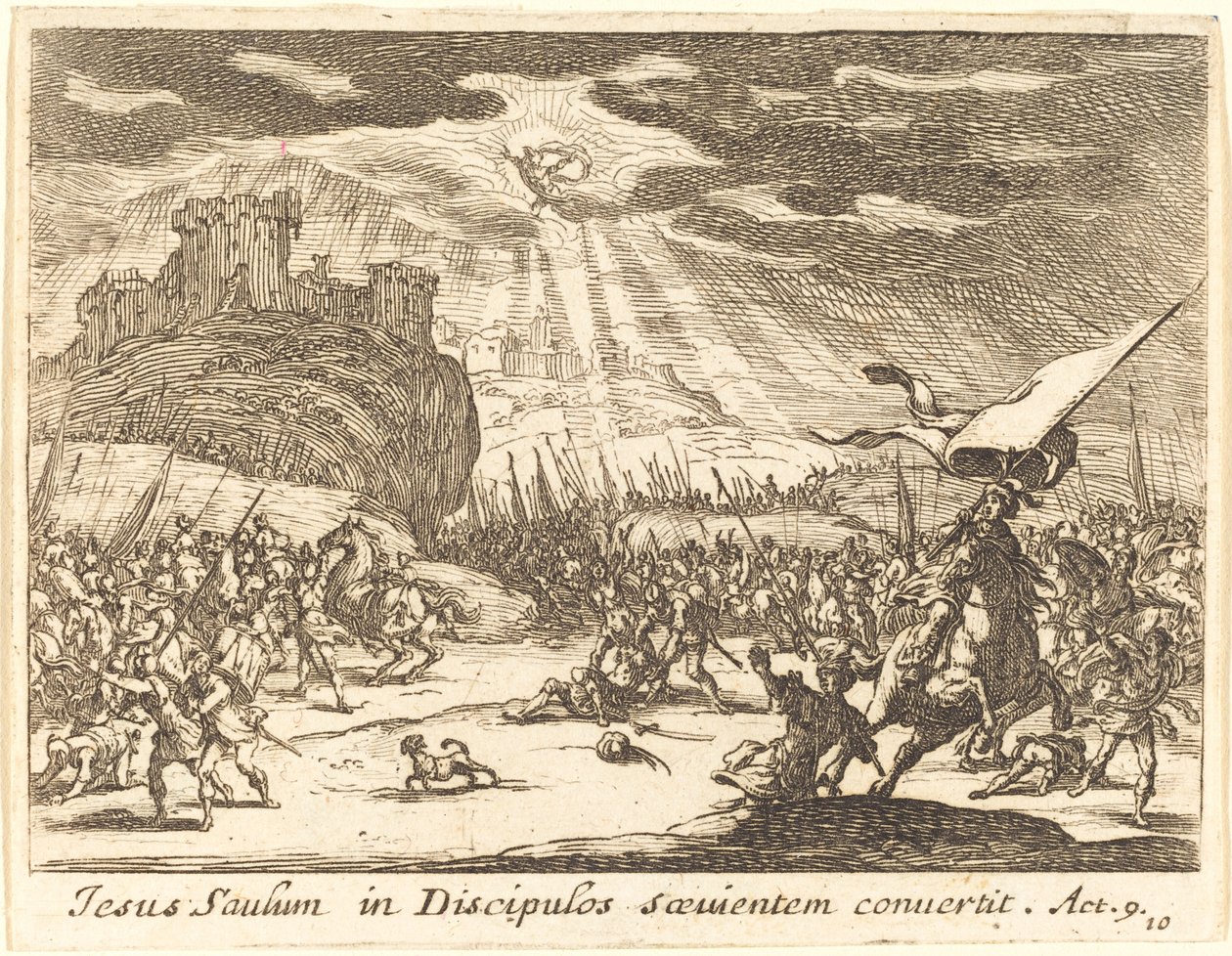 Conversión de Pablo de Jacques Callot