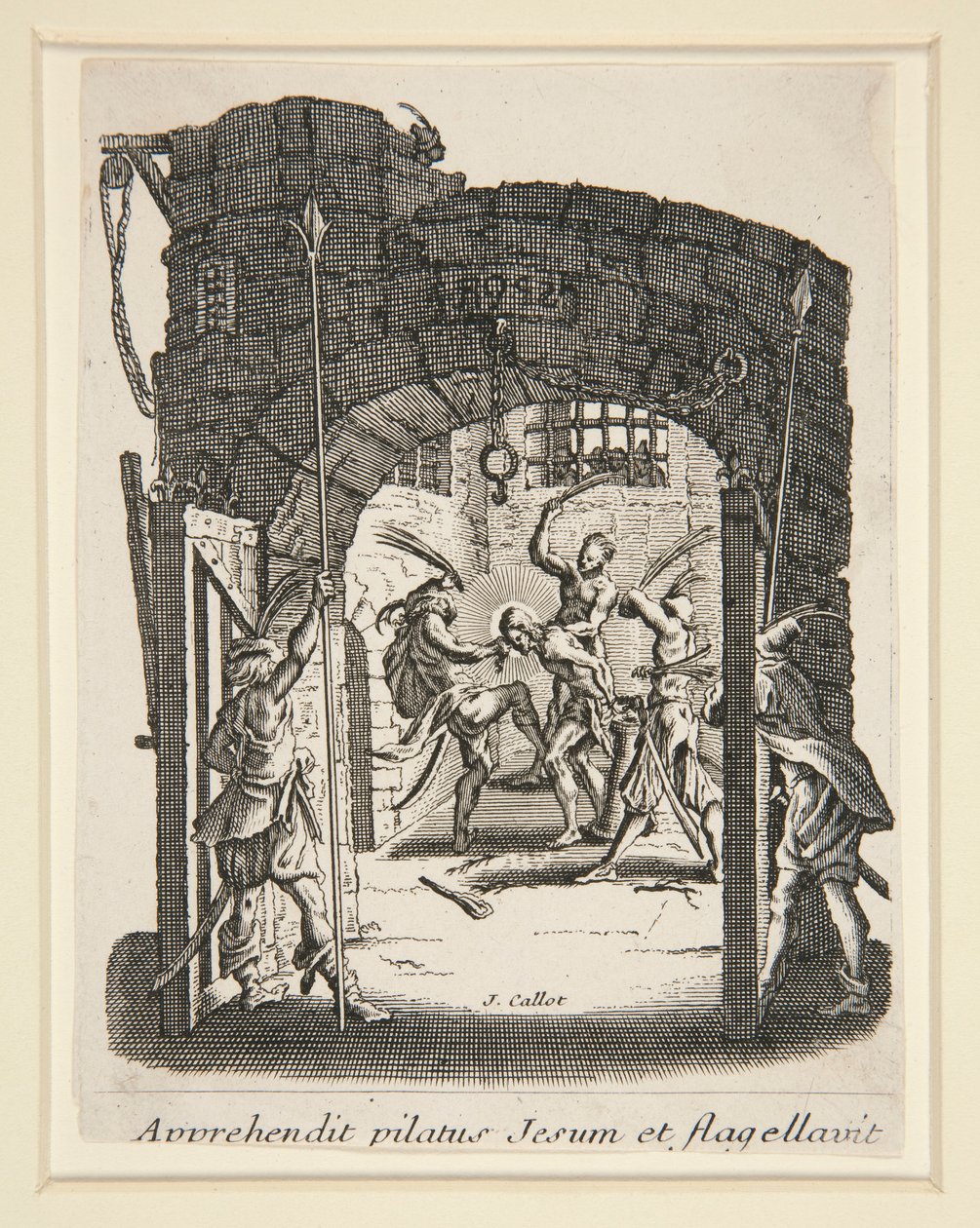 Copia después de la coronación de de Jacques Callot