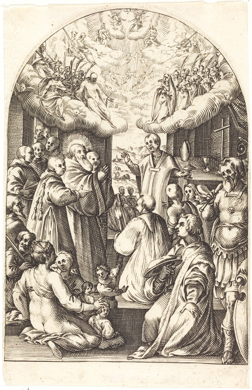 Muerte de San Benito de Jacques Callot
