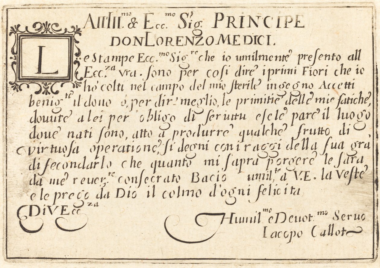 Dedicación a Don Lorenzo de