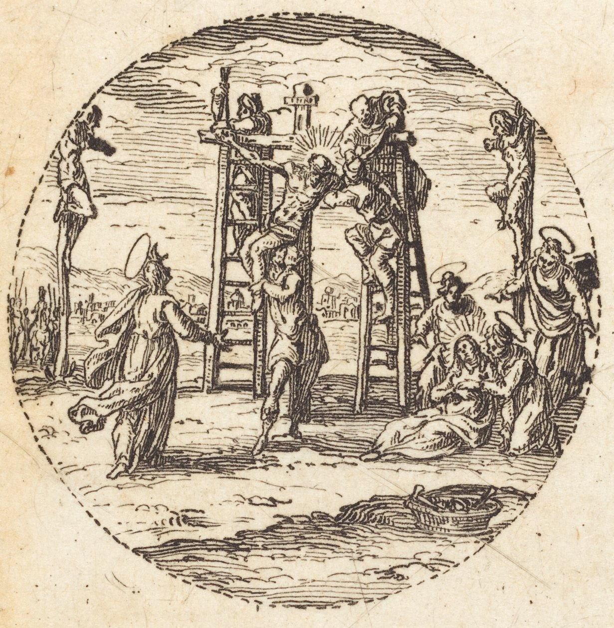 Descenso de la Cruz de Jacques Callot