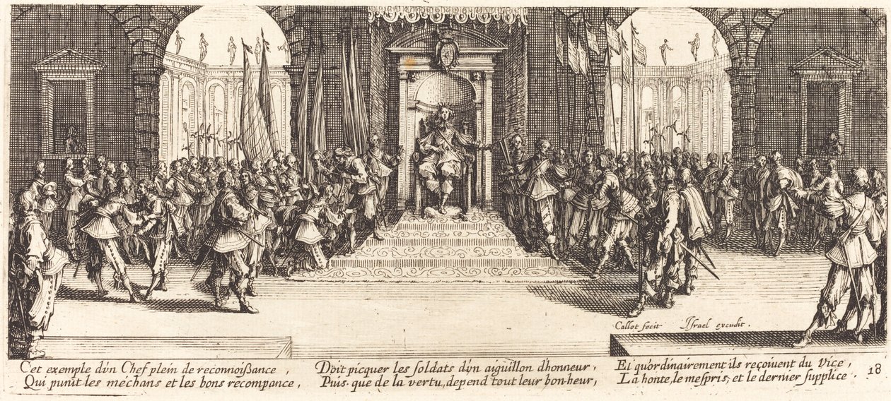 Distribución de recompensas de Jacques Callot