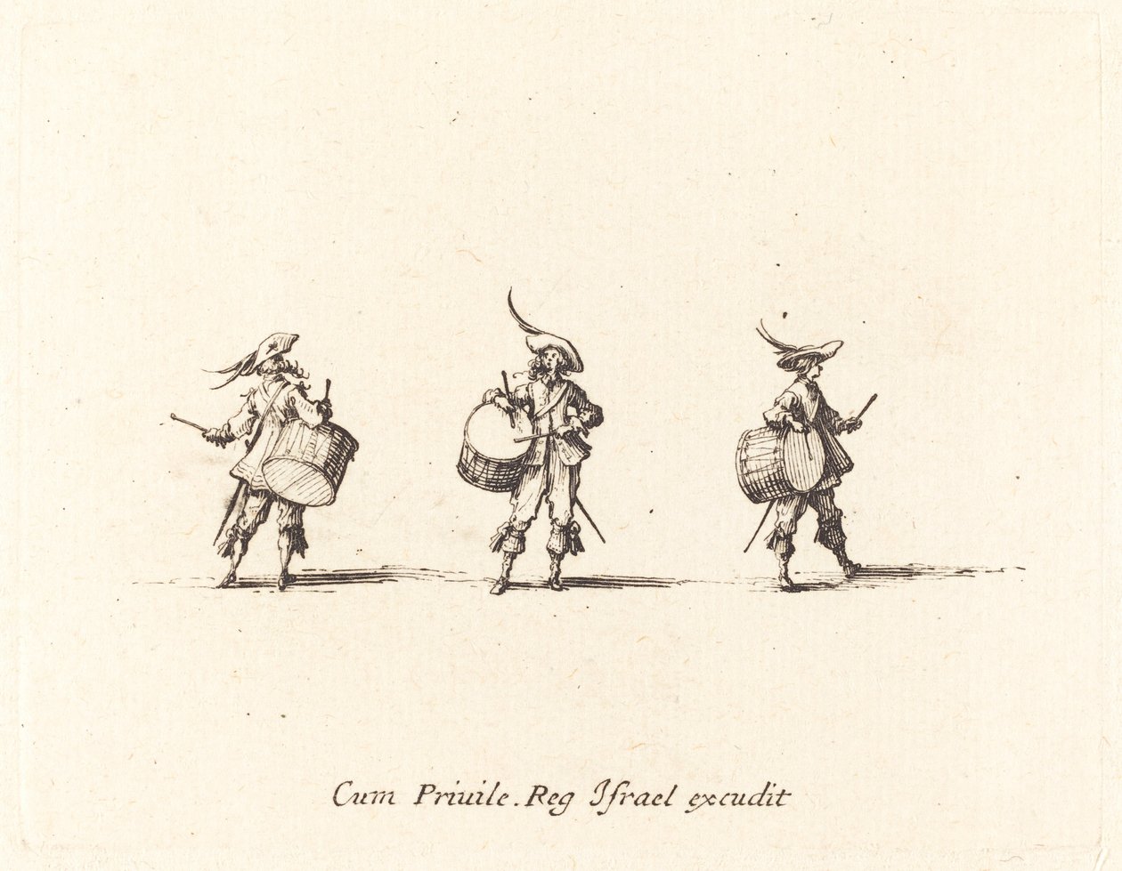 Ejercicio con Tambores de Jacques Callot