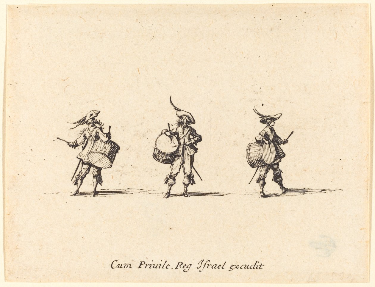 Ejercicio con Tambores de Jacques Callot