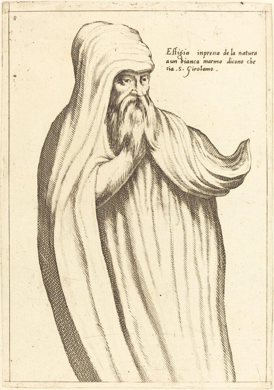 Efigie de San Jerónimo de Jacques Callot