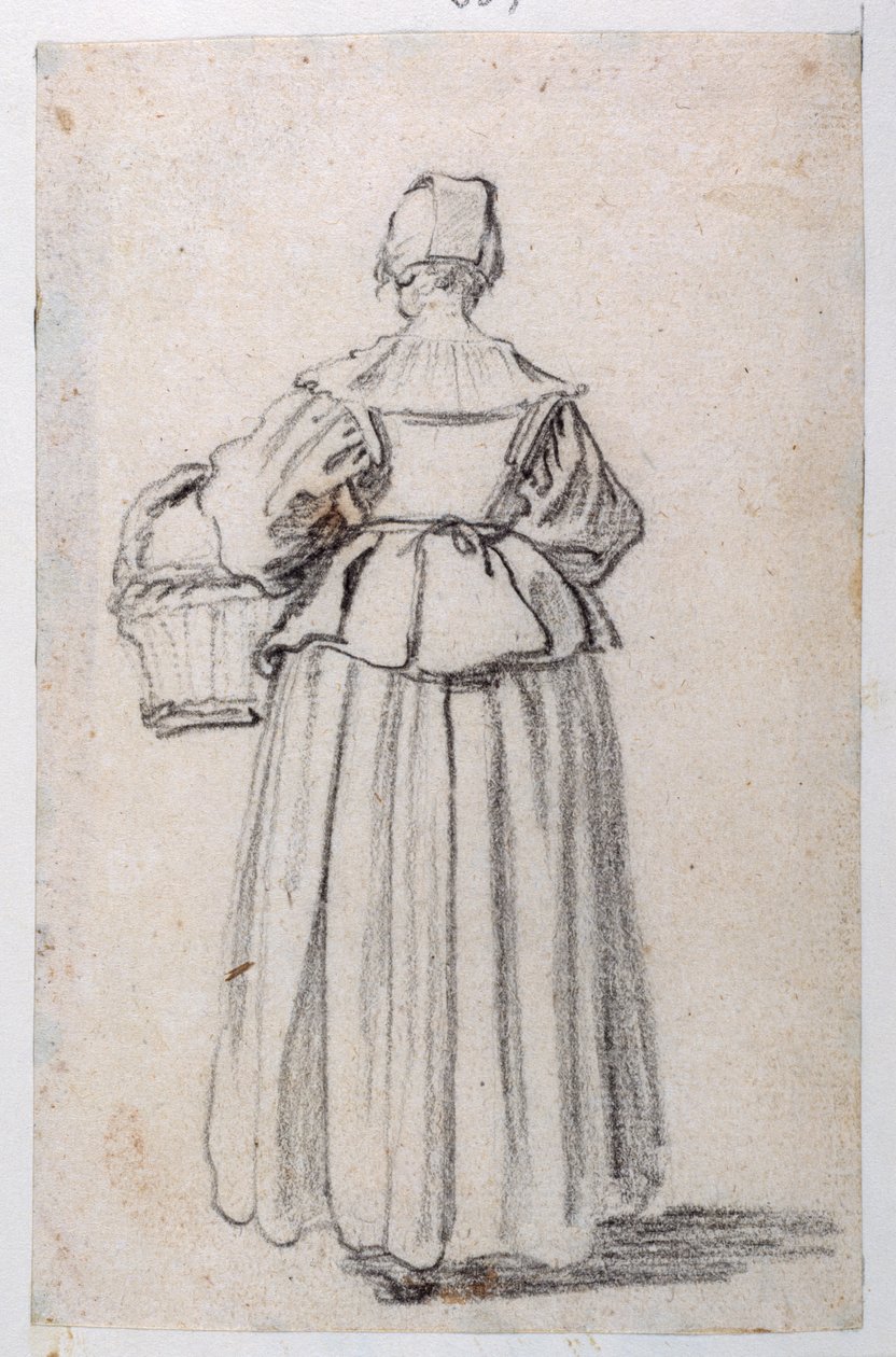Figura de espaldas de Jacques Callot