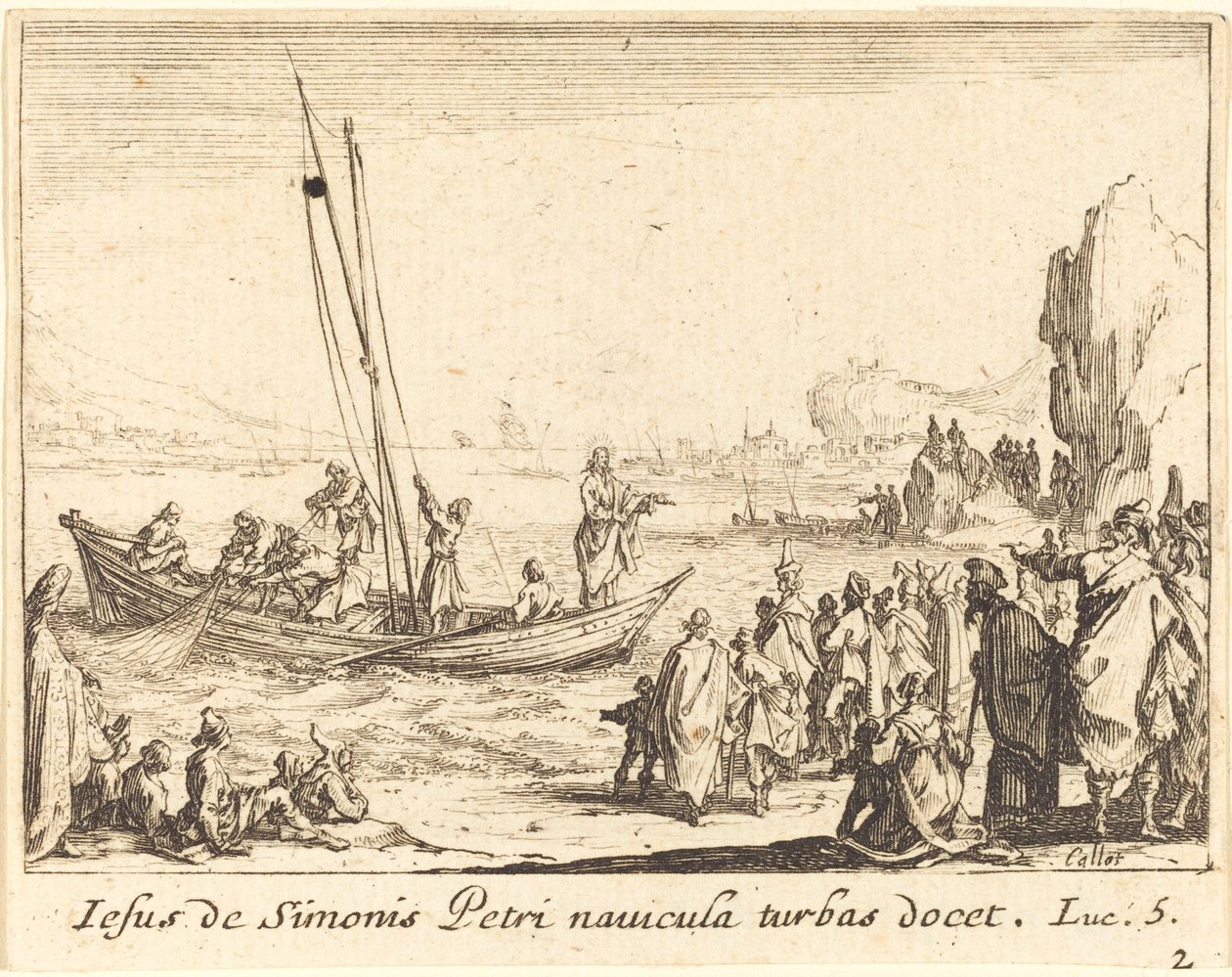 Pescador de hombres de Jacques Callot