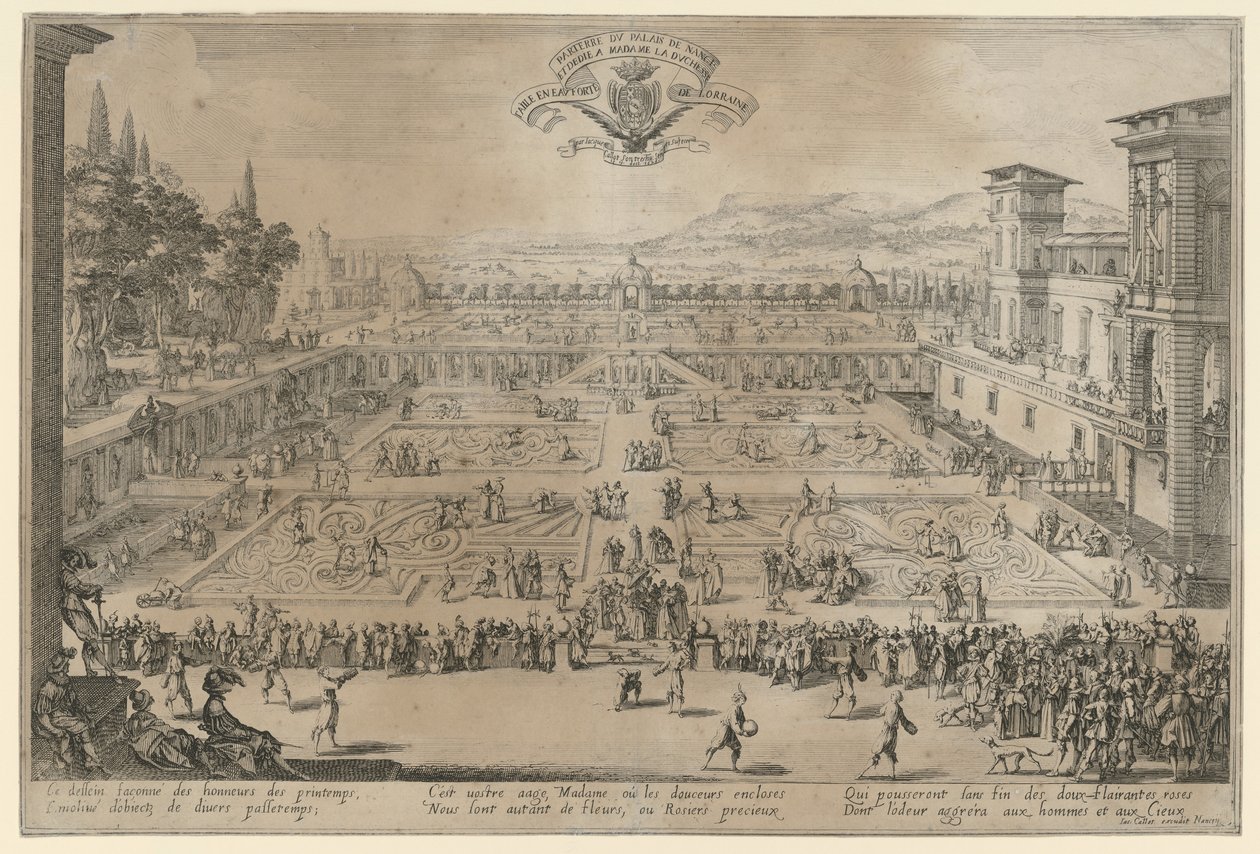 El jardín de Nancy de Jacques Callot