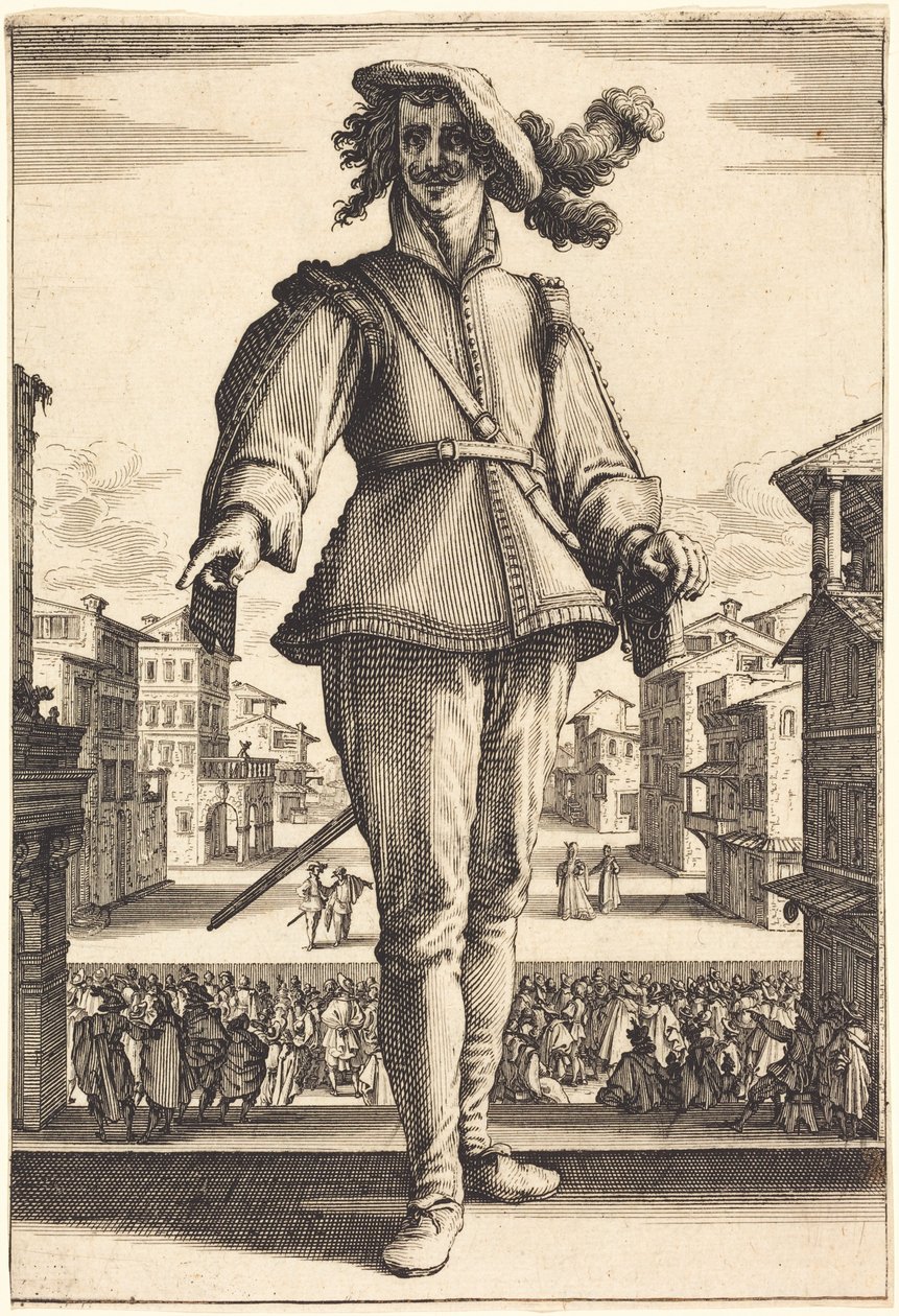 El capitán, o El enamorado de Jacques Callot