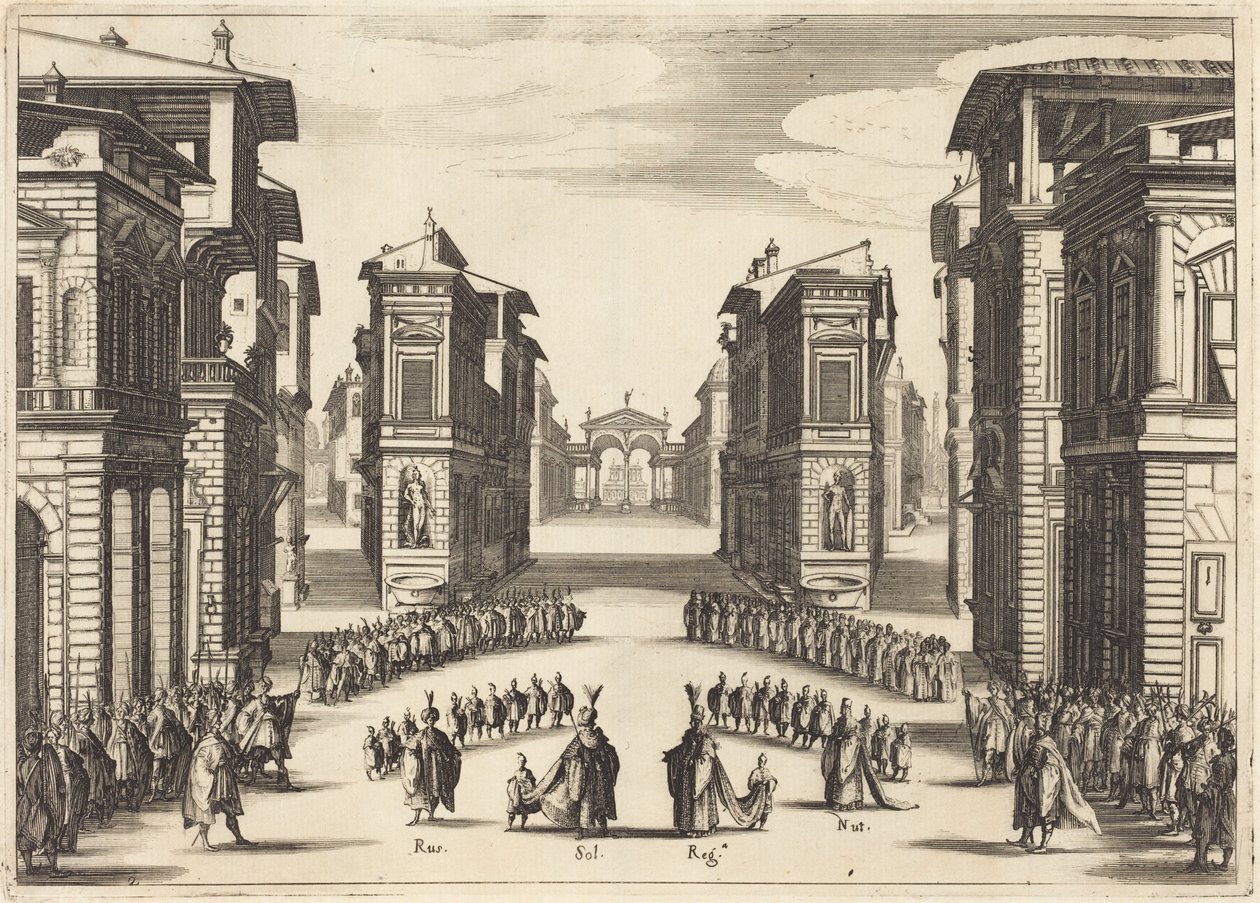 «El Solimano», Acto II de Jacques Callot