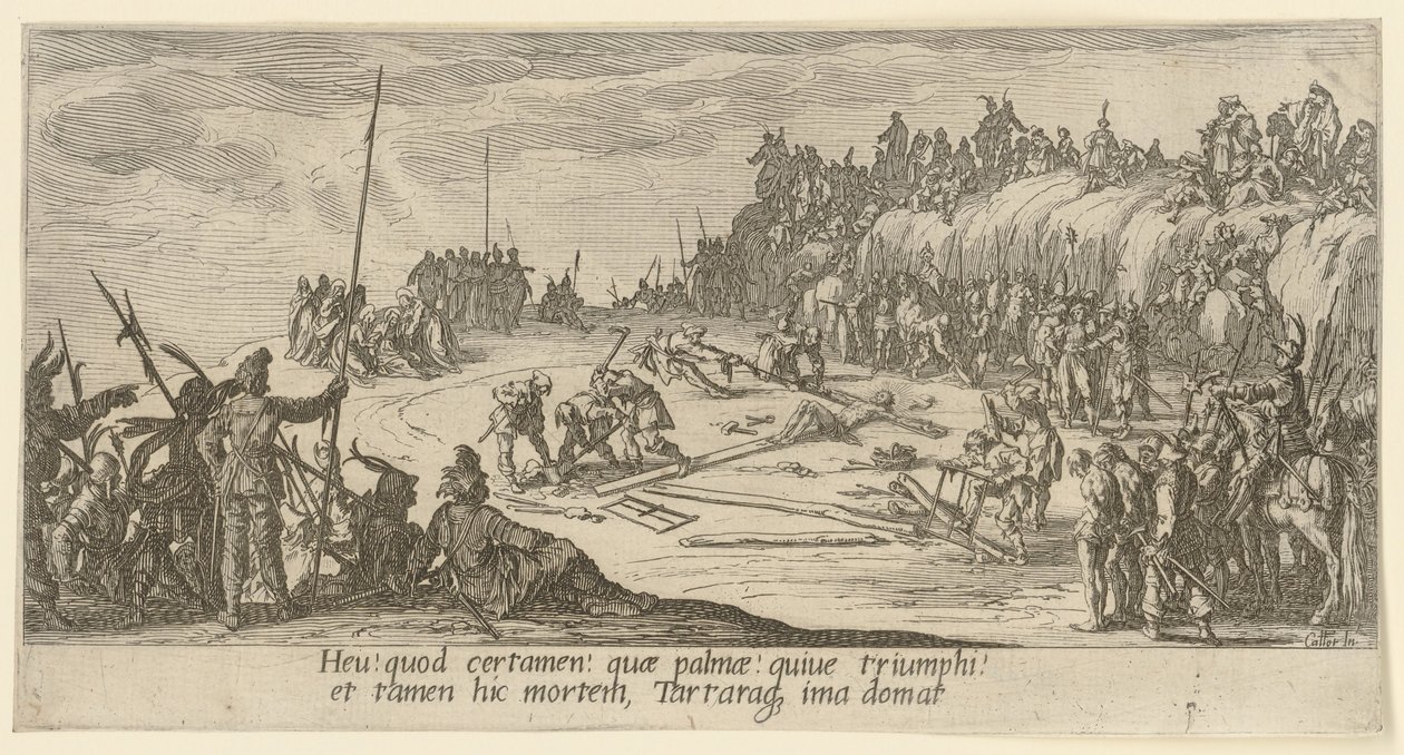 Crucifixión de Jacques Callot
