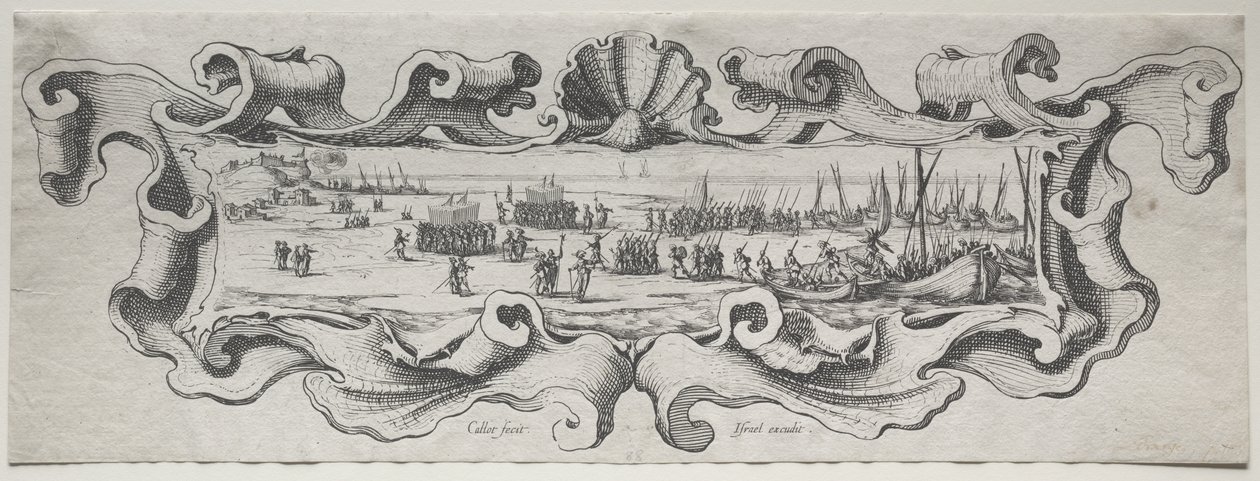 El Desembarco de las Tropas de Jacques Callot